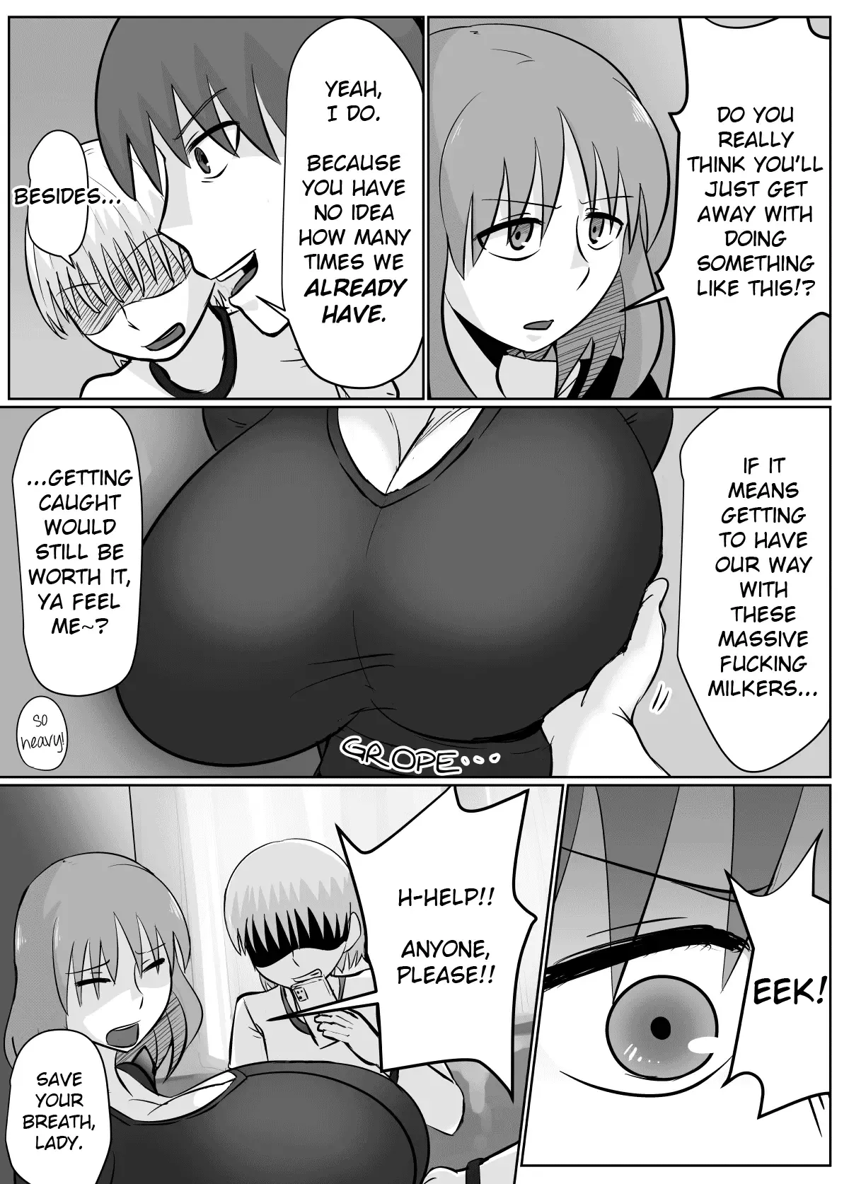 Anohi, Hitozuma no Chounyuu wa Seigu to Natta. | That Day, A Housewife's Massive Tits Became A Sex Toy - Page 4