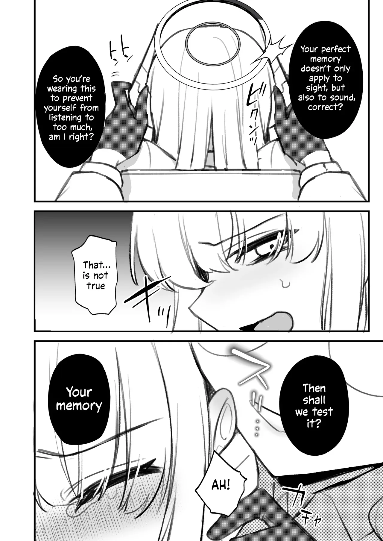 [Yajirushi Key (Hoshina Meito)] Futanari Kusuri o Morareta Noa ga Makeru Hanashi (Blue Archive) [English] [Digital] - Page 7