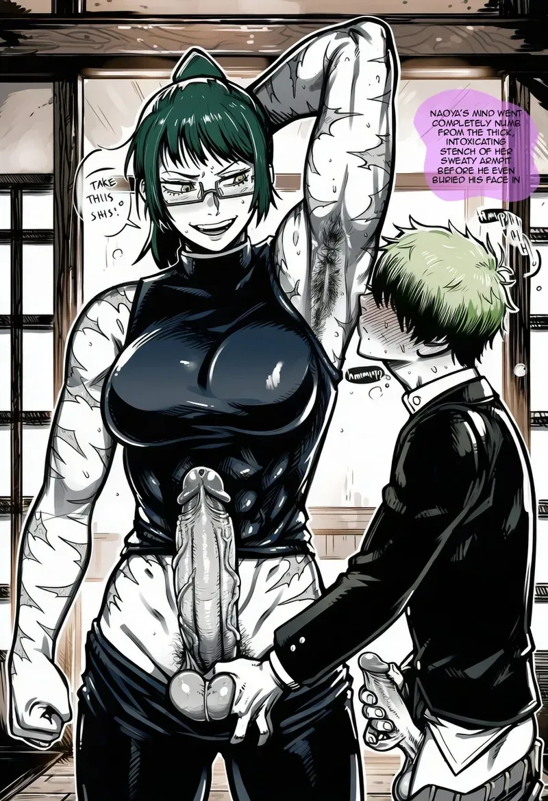 Naoya's defeat part 1 (jujutsu kaisen) - Page 4