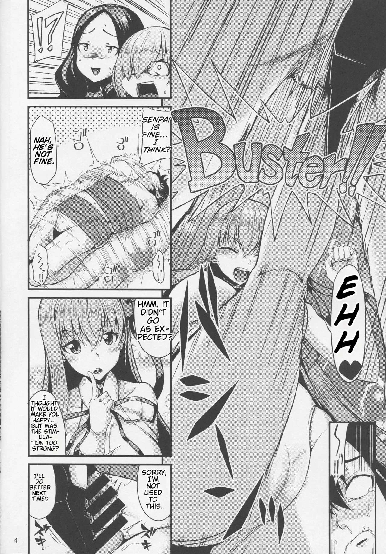 (COMIC1☆15) [ENNUI (Nokoppa)] Buta-san Channel | Piggy-san Channel (Fate/Grand Order) [English] - Page 5