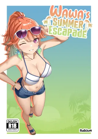 [Raikko9] Takanashi Kiara : WAWA'S SUMMER ESCAPADE + Extras cover