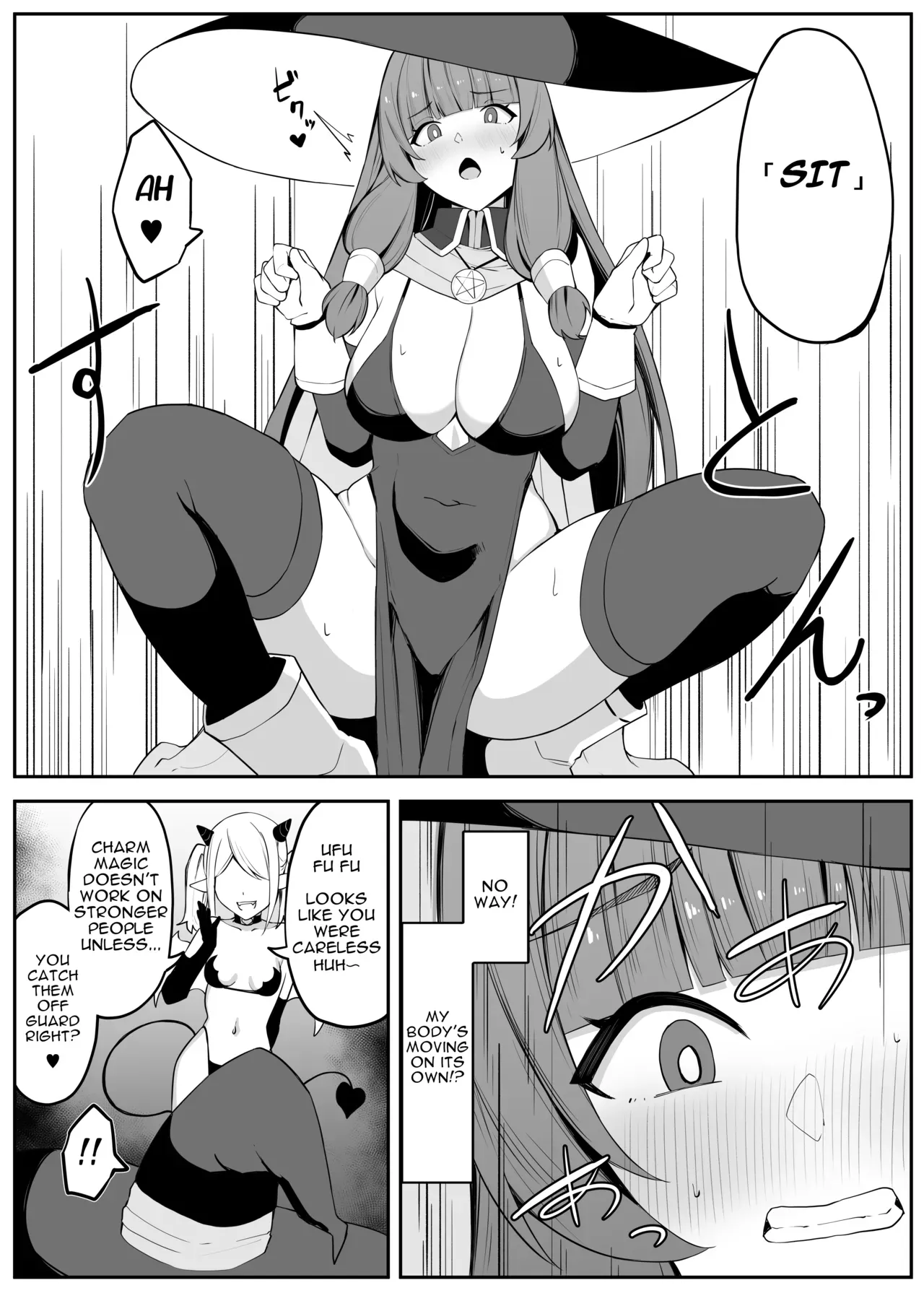 [Omochi no Mochiya (Numamochi)] Saikyou Witch ga Succubus ni Miryou Sarete Haiboku Suru Hanashi | How the Strongest Witch Was Charmed and Defeated by a Succubus [English] - Page 10