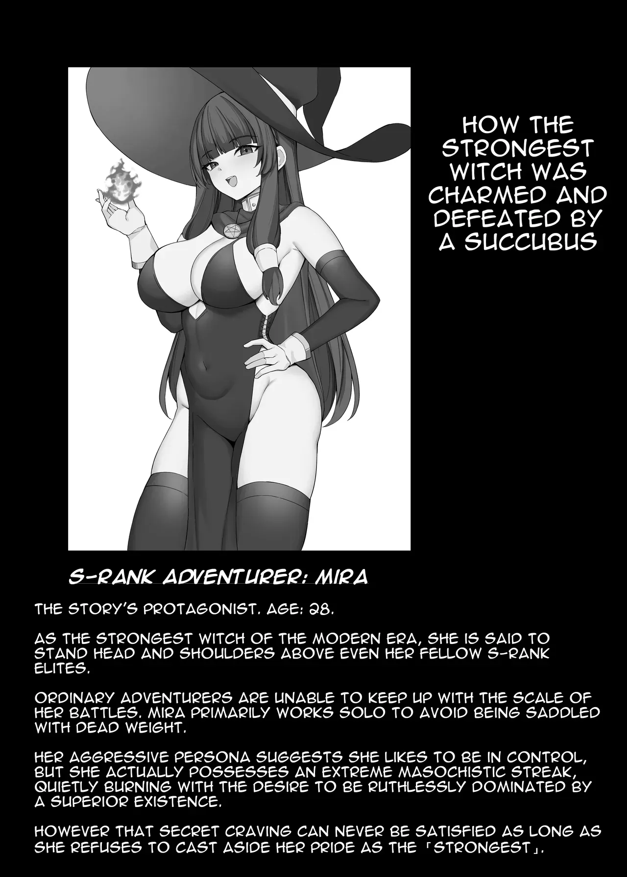 [Omochi no Mochiya (Numamochi)] Saikyou Witch ga Succubus ni Miryou Sarete Haiboku Suru Hanashi | How the Strongest Witch Was Charmed and Defeated by a Succubus [English] - Page 3