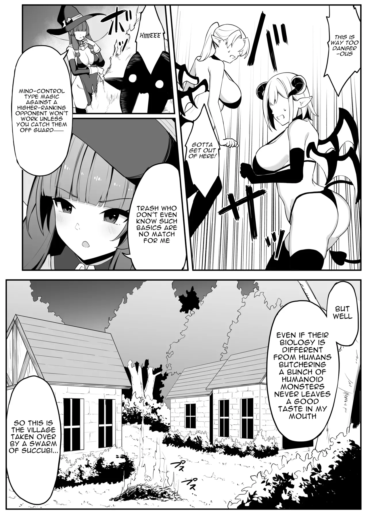 [Omochi no Mochiya (Numamochi)] Saikyou Witch ga Succubus ni Miryou Sarete Haiboku Suru Hanashi | How the Strongest Witch Was Charmed and Defeated by a Succubus [English] - Page 5