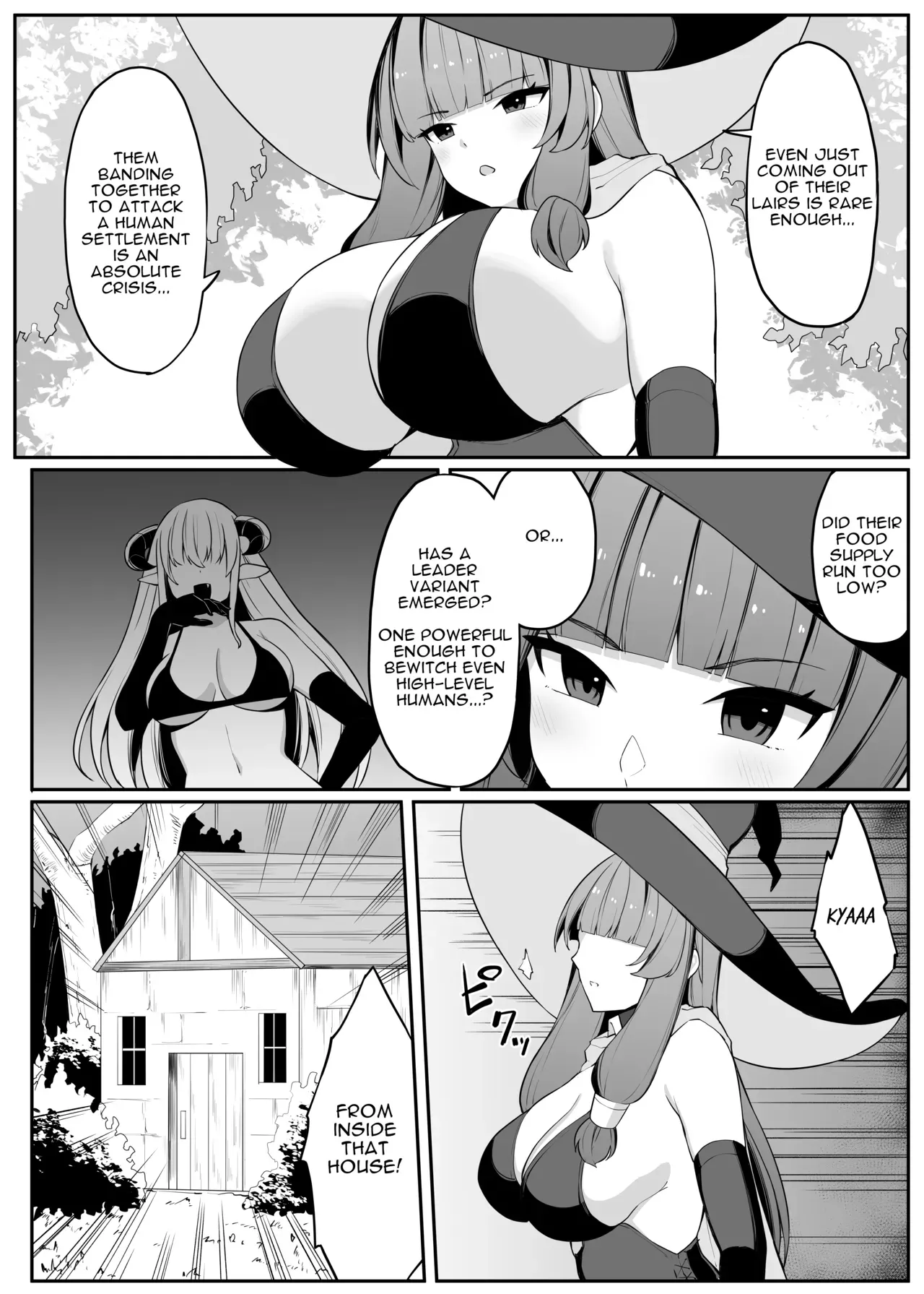 [Omochi no Mochiya (Numamochi)] Saikyou Witch ga Succubus ni Miryou Sarete Haiboku Suru Hanashi | How the Strongest Witch Was Charmed and Defeated by a Succubus [English] - Page 6