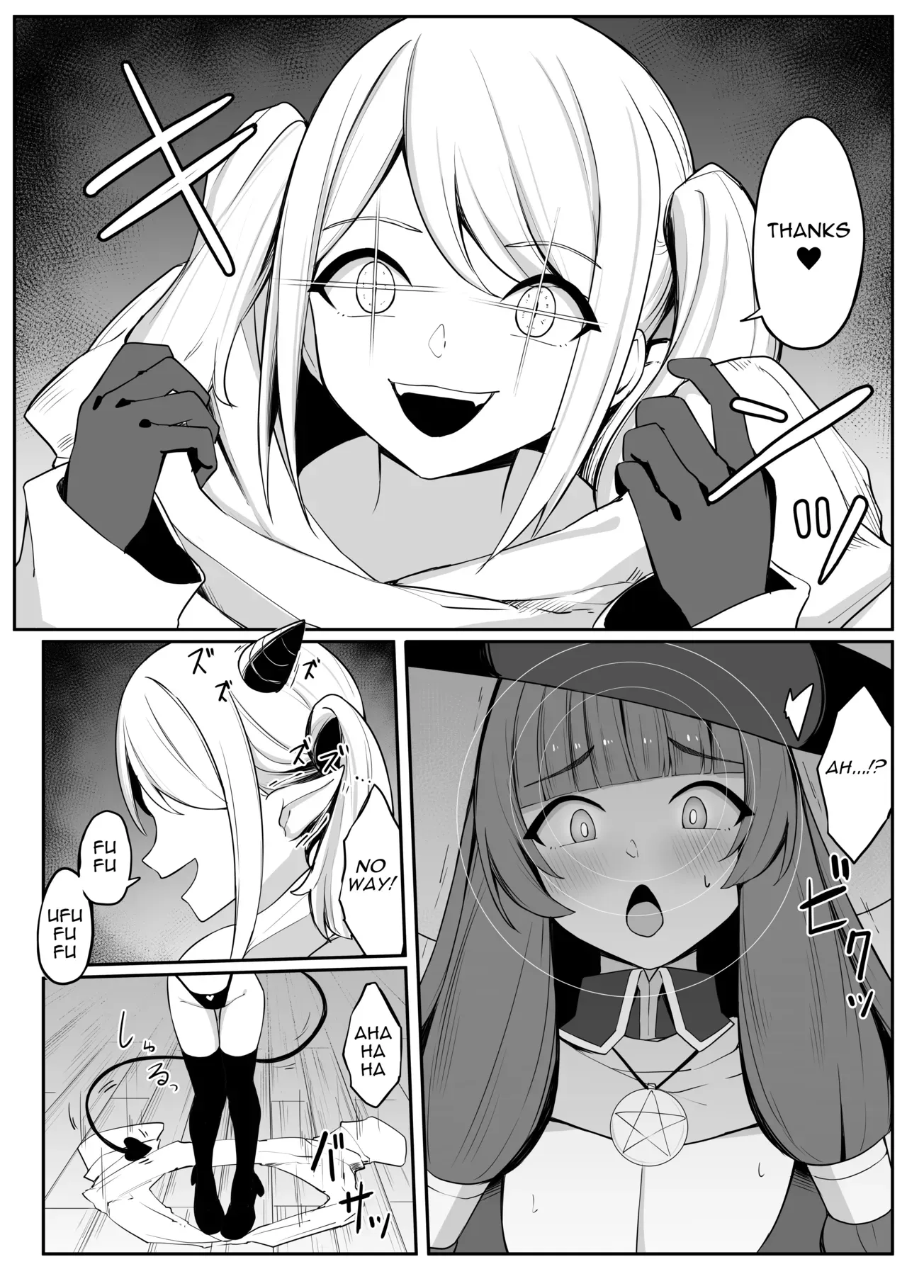 [Omochi no Mochiya (Numamochi)] Saikyou Witch ga Succubus ni Miryou Sarete Haiboku Suru Hanashi | How the Strongest Witch Was Charmed and Defeated by a Succubus [English] - Page 8