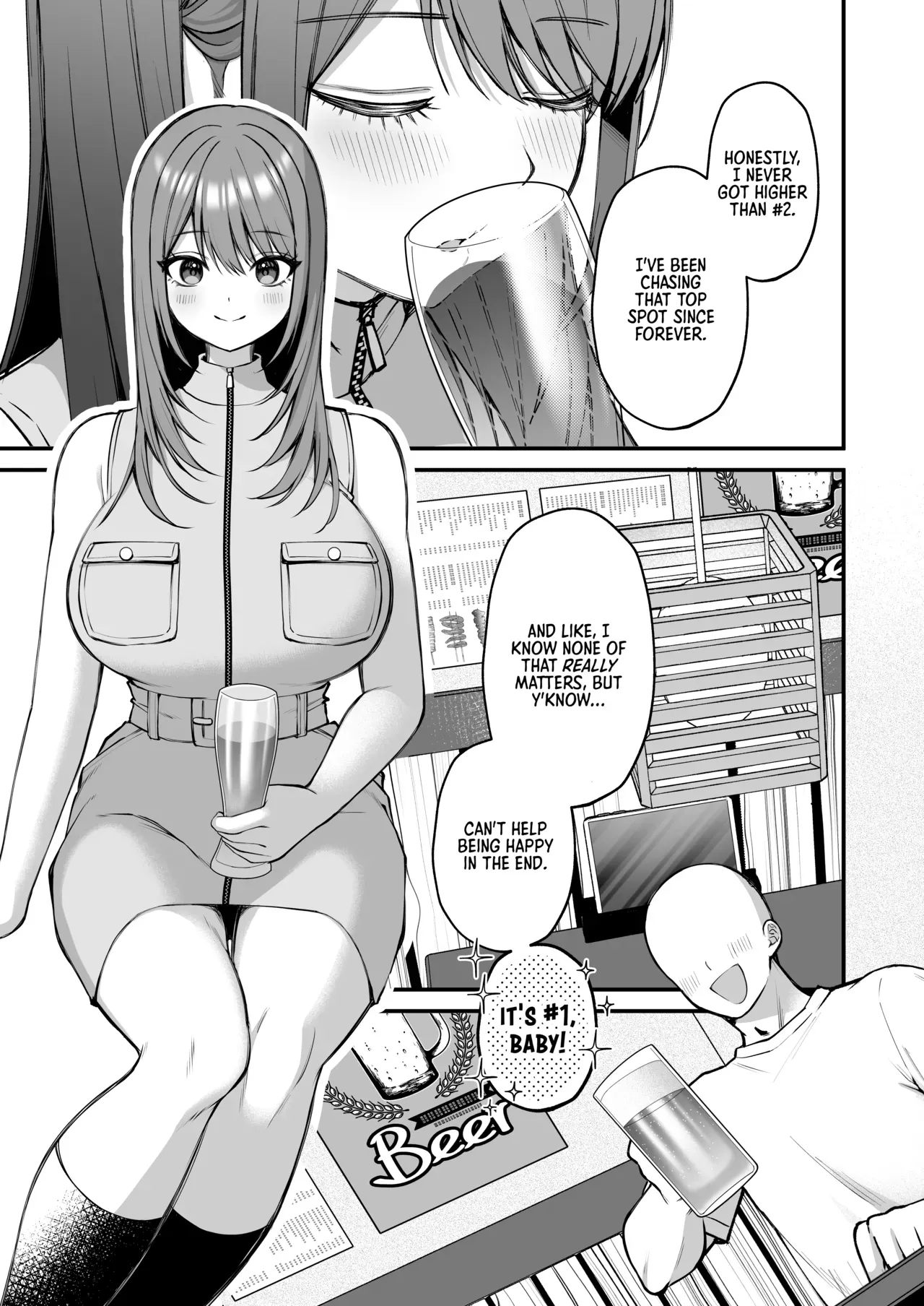 [Ichigo Crown (Yuzuri Ai)] L-Cup Joshidai Nama 20cm Chou Dekachin de AV Debut | An L-Cup College Chick's Porn Escapade with a Behemoth - Paizuri Time [English] [Digital] - Page 7