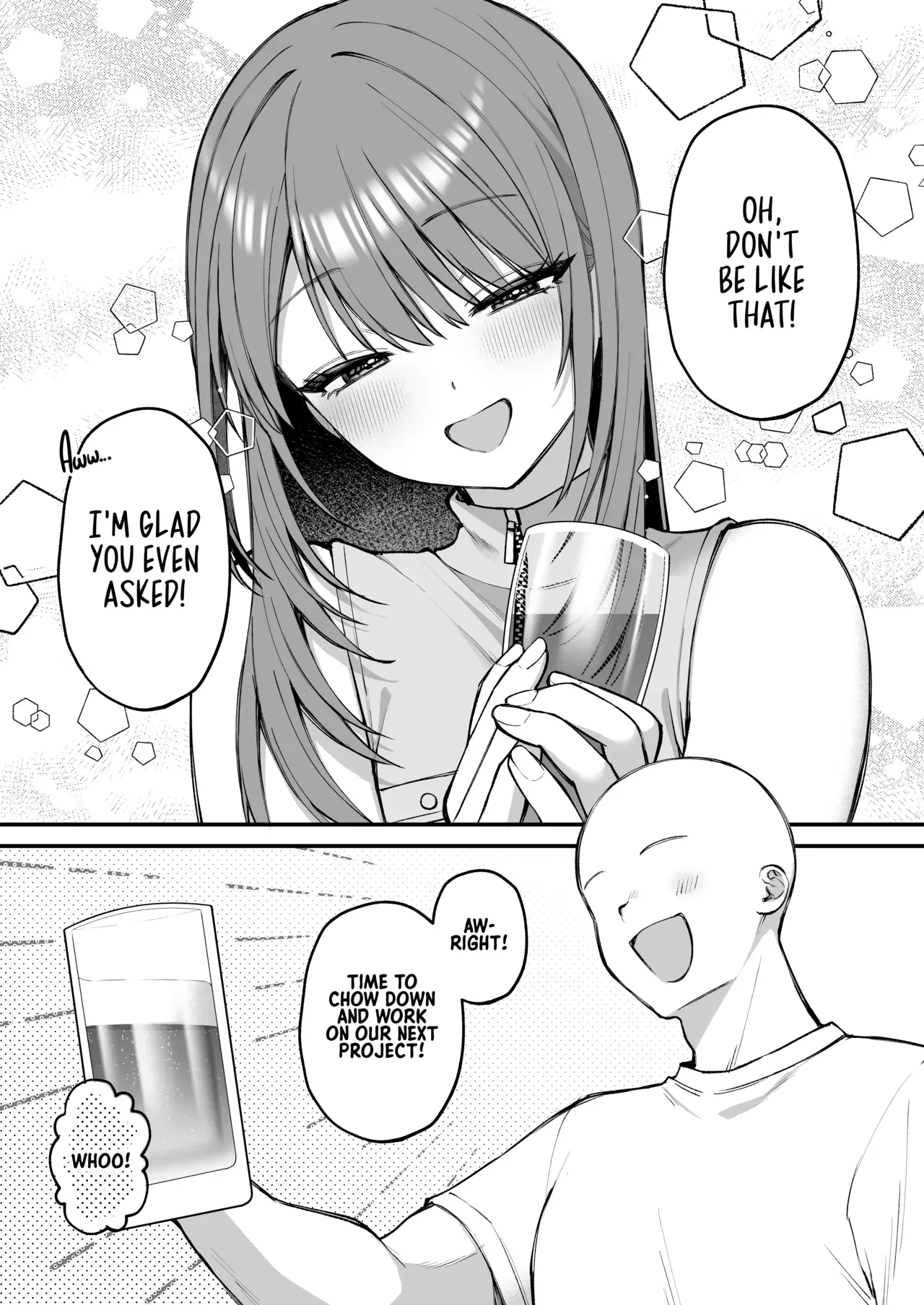 [Ichigo Crown (Yuzuri Ai)] L-Cup Joshidai Nama 20cm Chou Dekachin de AV Debut | An L-Cup College Chick's Porn Escapade with a Behemoth - Paizuri Time [English] [Digital] - Page 9