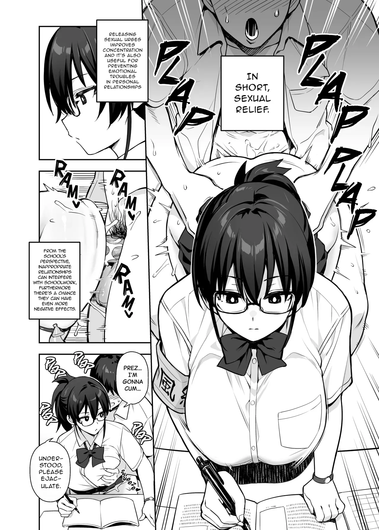 [TRY&Hougen Futari Shakai (TRY Hougen)] Shin Seito Kaichō no Mune ga Deka Sugiru 3 | The New Disciplinary Committee President's Tits Are Too Big 3 [English] [Decensored] [Digital] - Page 8