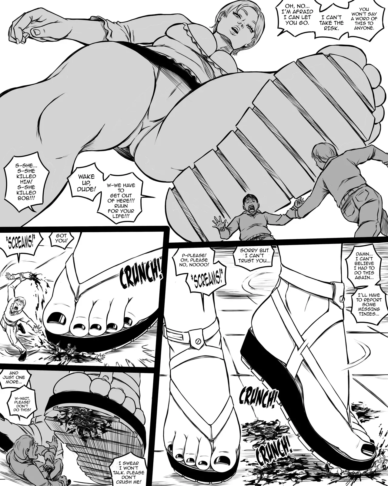 [SWGTSDRAWINGS] Giantess Boarding School 3 - The Inspectors - Page 4