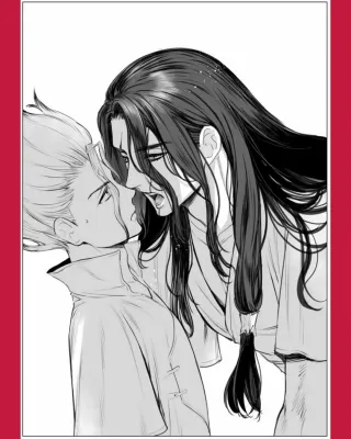 [Suzumama] Aah / TsukaSen Log (Dr.STONE) cover