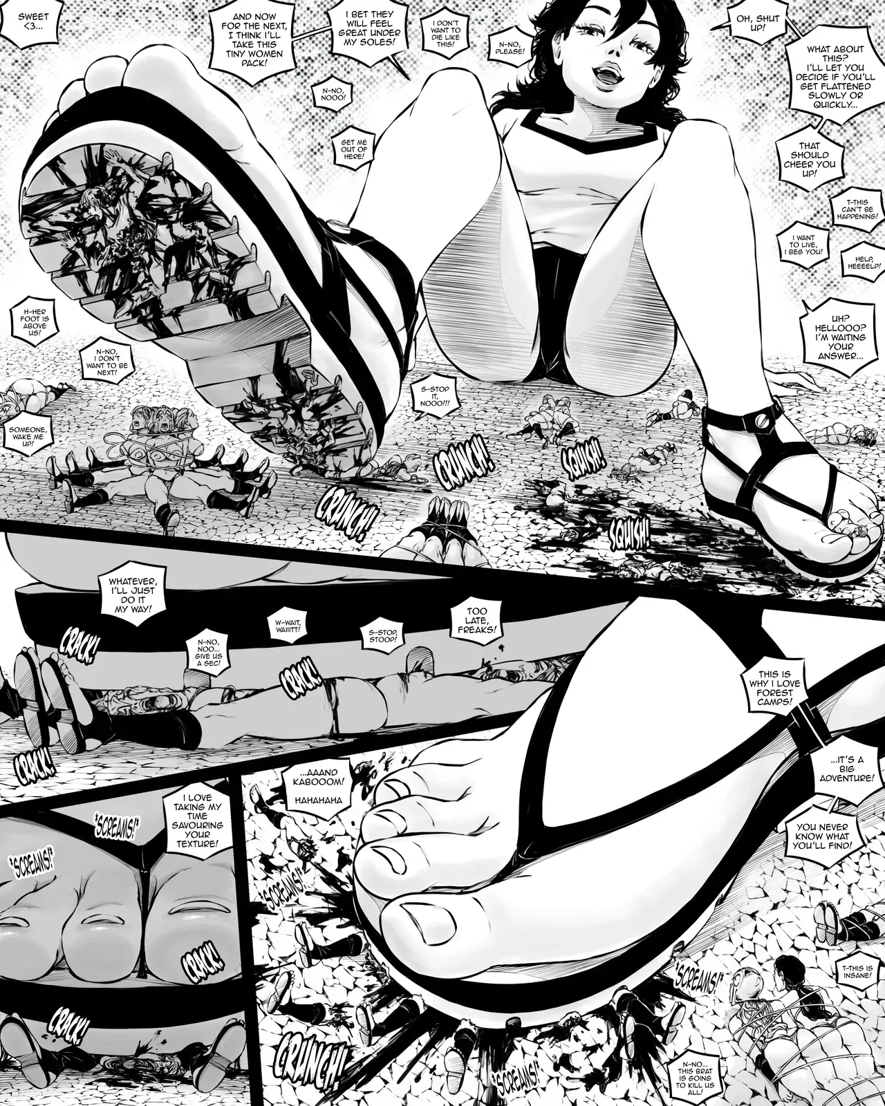 [SWGTSDRAWINGS] Giantess Boarding School 8 - Alice in Tinyland - Page 10