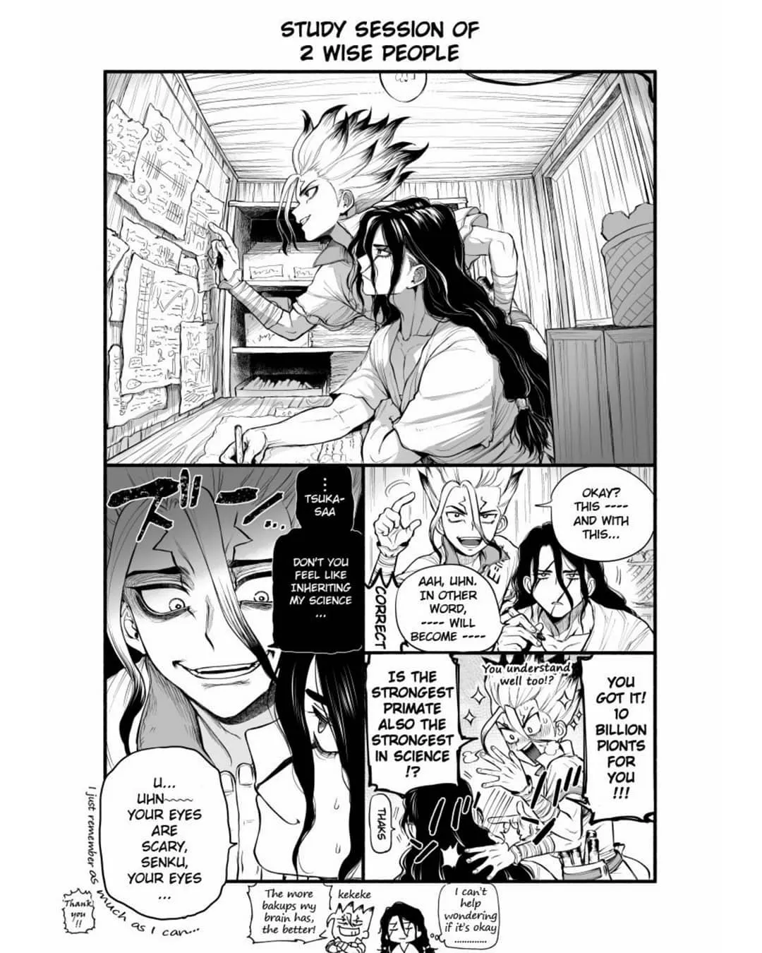 [Sujiniku] TsukaSen Log (Dr.STONE) - Page 10