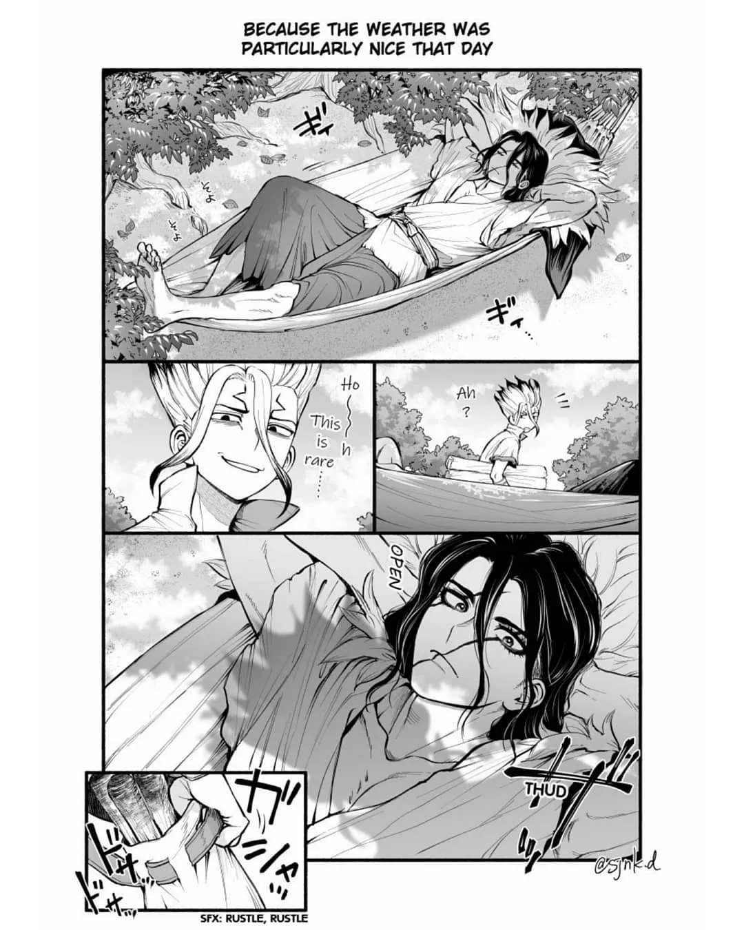 [Sujiniku] TsukaSen Log (Dr.STONE) - Page 2