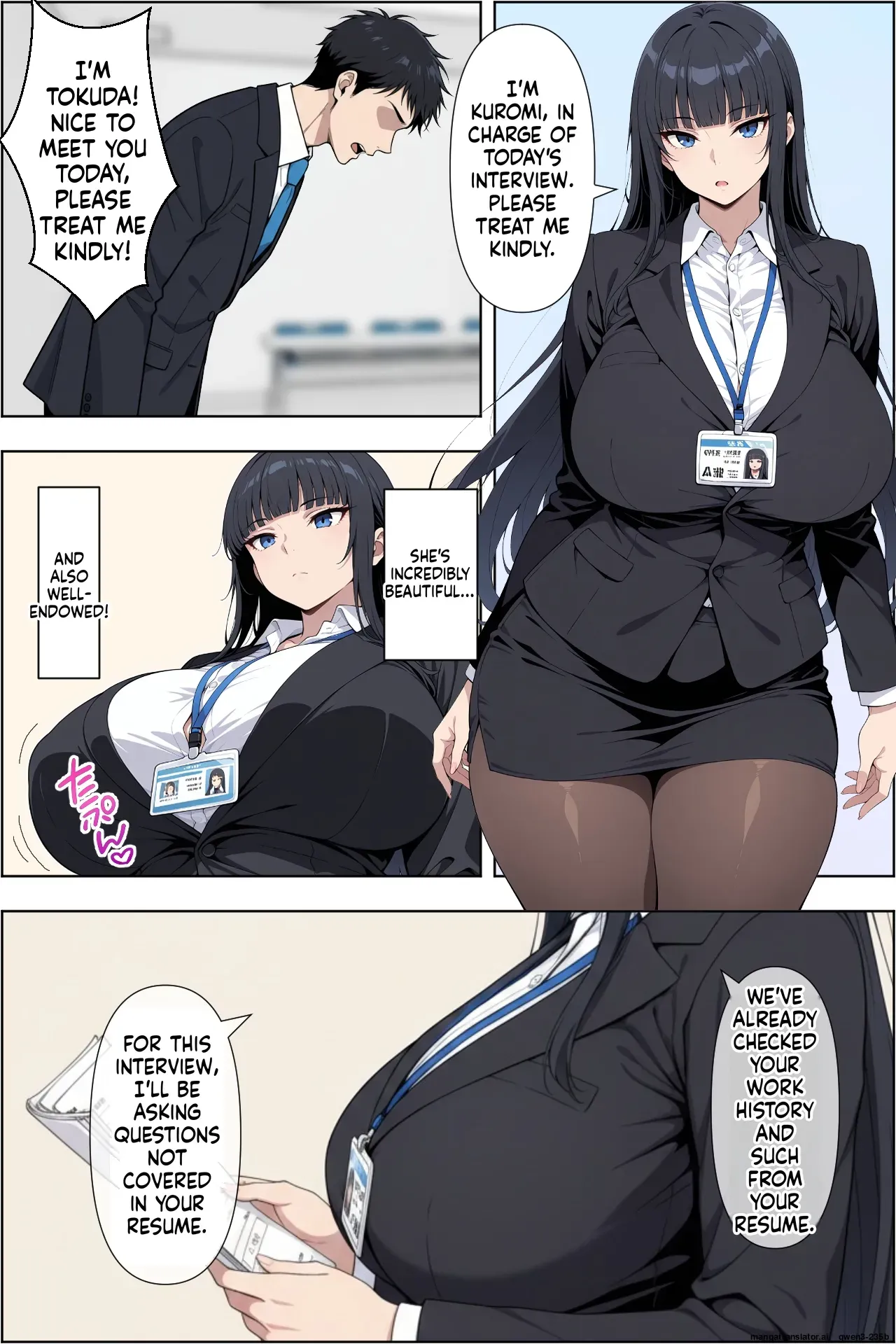 Tenshoku shitara bakunyuu gyaru shachou no seiyoku shori-gakari ni ninmei sareta kudan (Spanish) MTL - Page 2