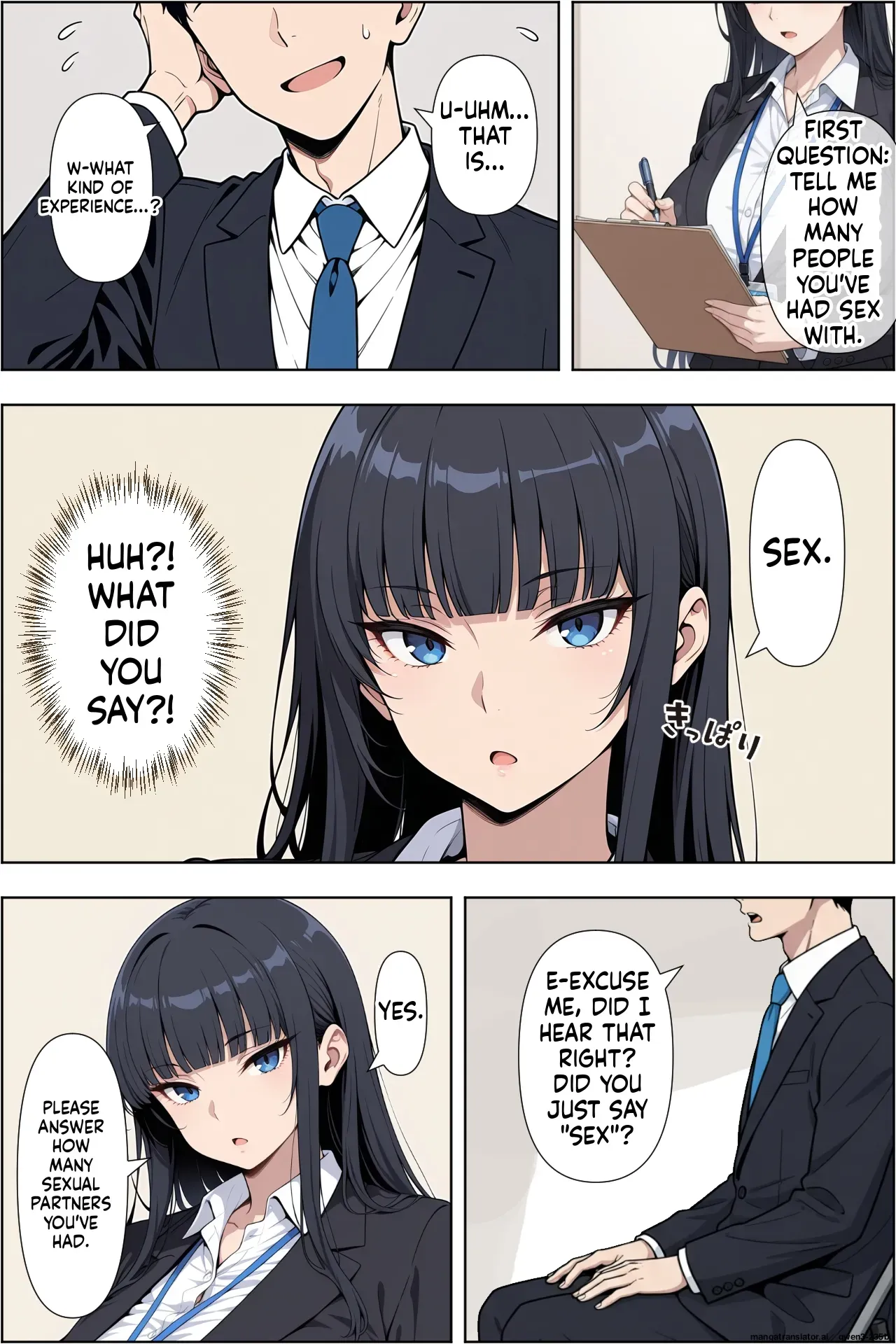 Tenshoku shitara bakunyuu gyaru shachou no seiyoku shori-gakari ni ninmei sareta kudan (Spanish) MTL - Page 3