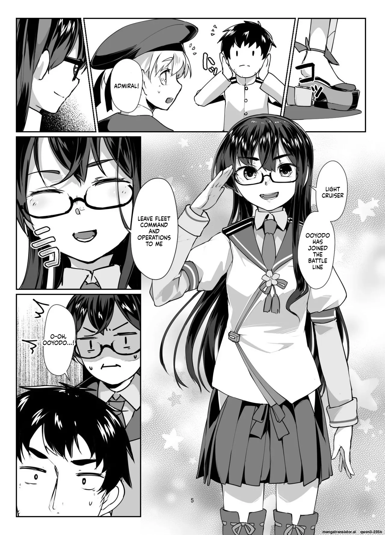 [face to face (ryoattoryo)] Ooyodo x2 to Daily Ninmu (Kantai Collection -KanColle-) [Digital] (SCANMTL) - Page 4