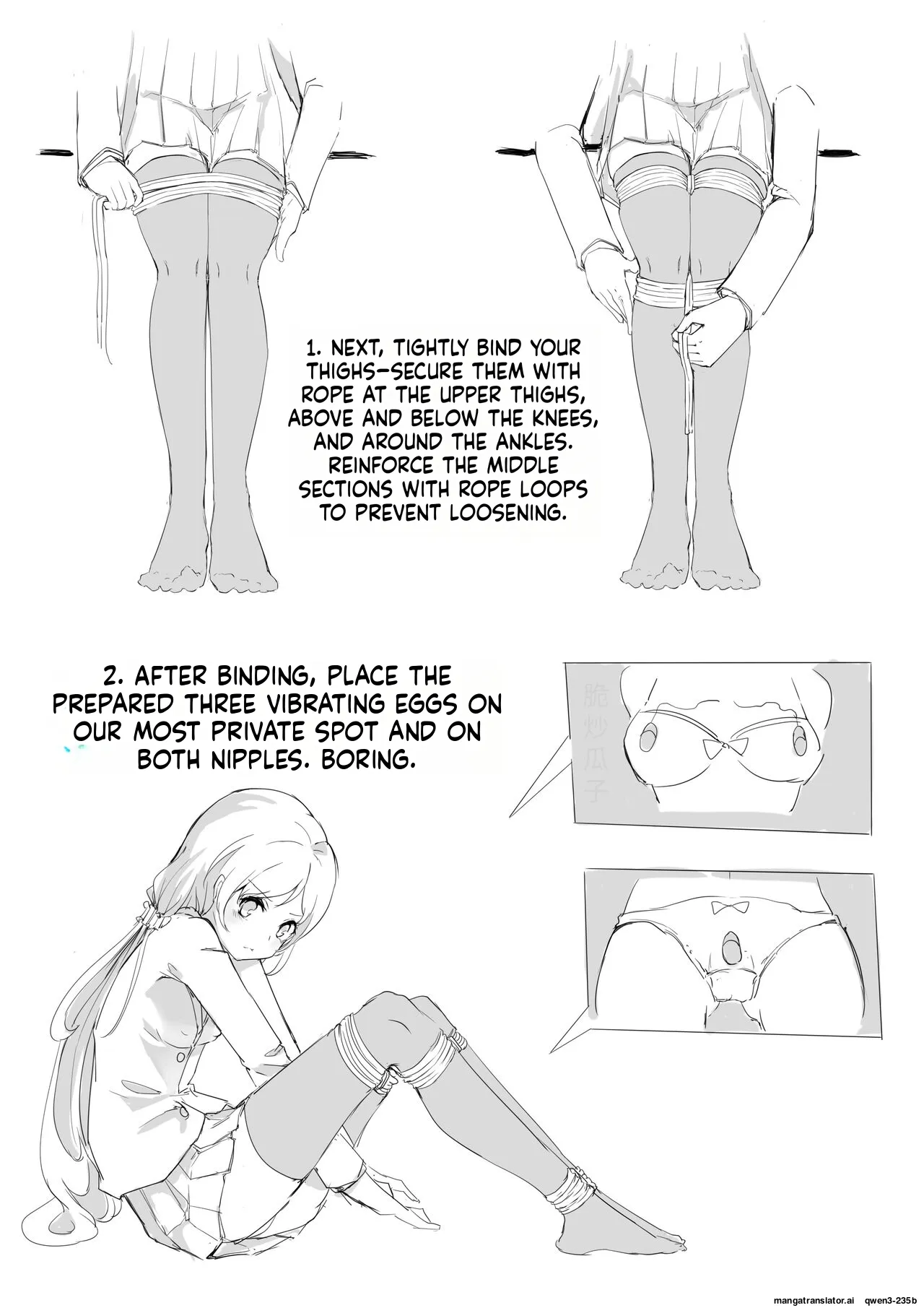 [Pixiv-18080238] Selfbondage of 《LoveLive!》Tojo Nozomi (SCANMTL) - Page 5