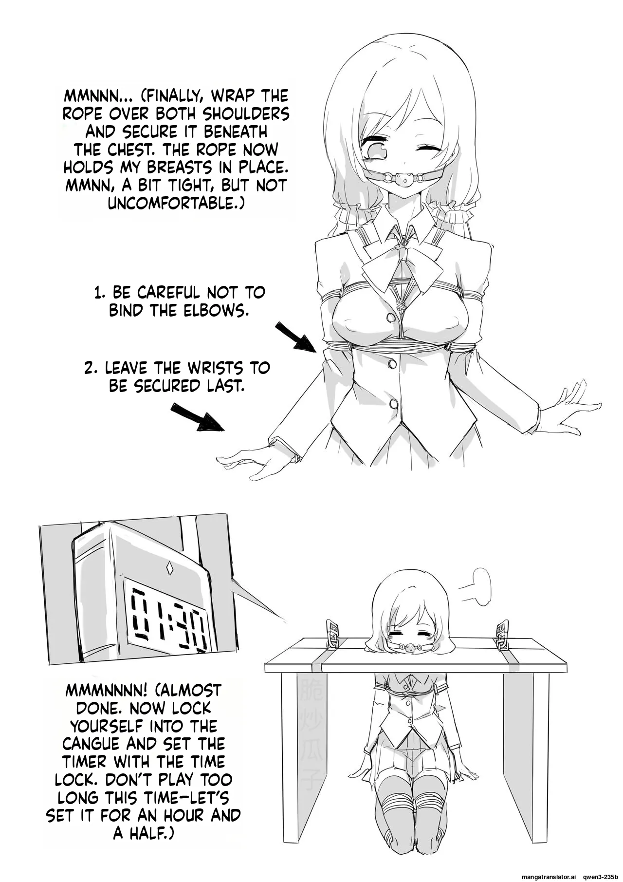 [Pixiv-18080238] Selfbondage of 《LoveLive!》Tojo Nozomi (SCANMTL) - Page 7