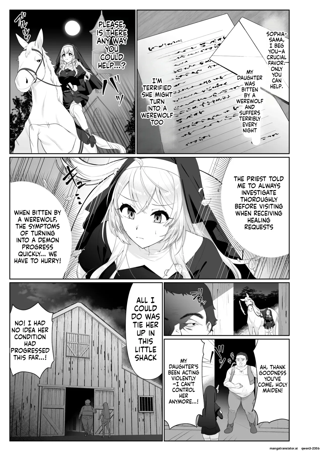 [Hyoui Lover (Meitei Roppa)] Seijo Osen ~Tenshi no You na Sister ga "Tamashii goto Ubawareru" Hanashi~ [Digital] (SCANMTL) - Page 8