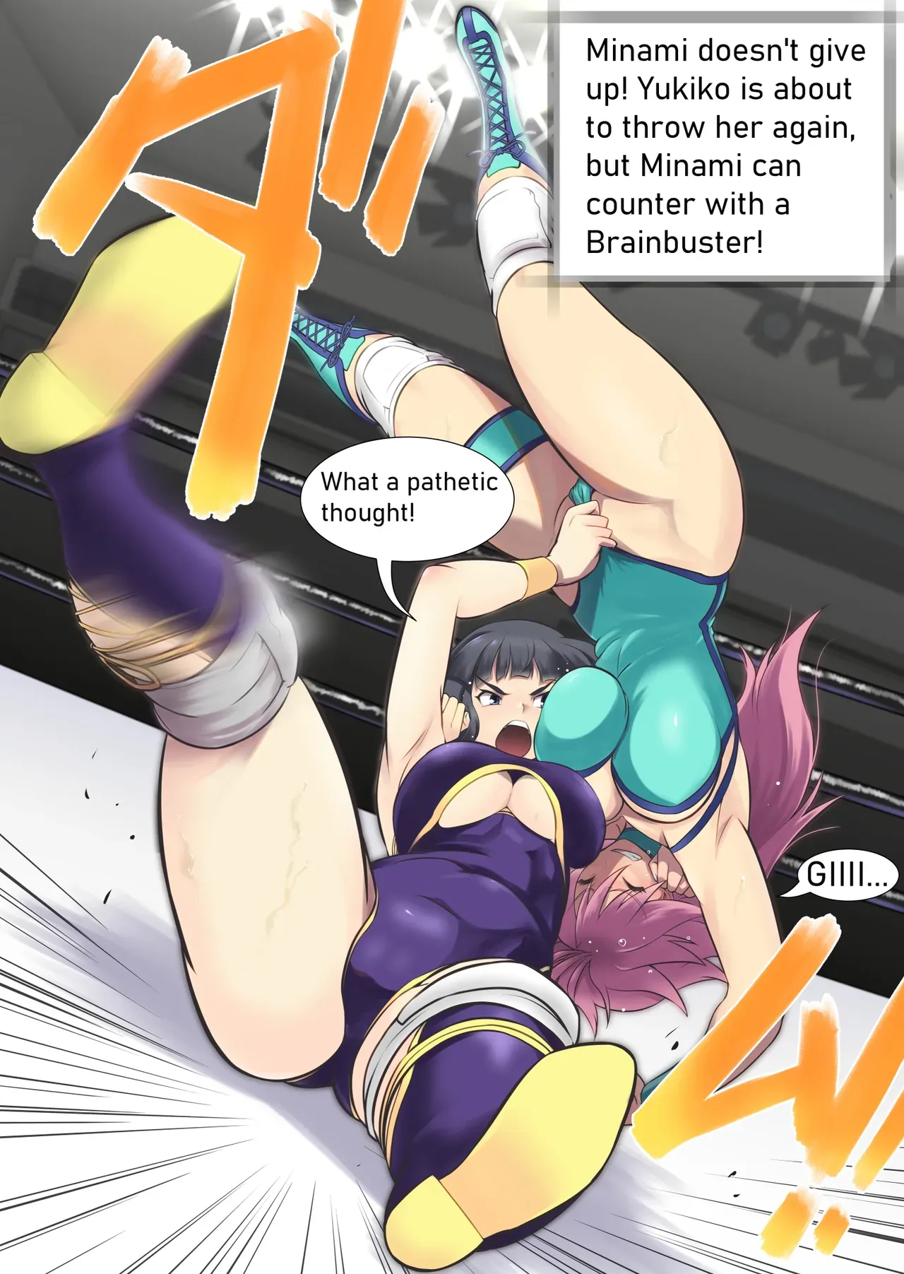Wrestle Showdown! -Ice Angel- - Page 6
