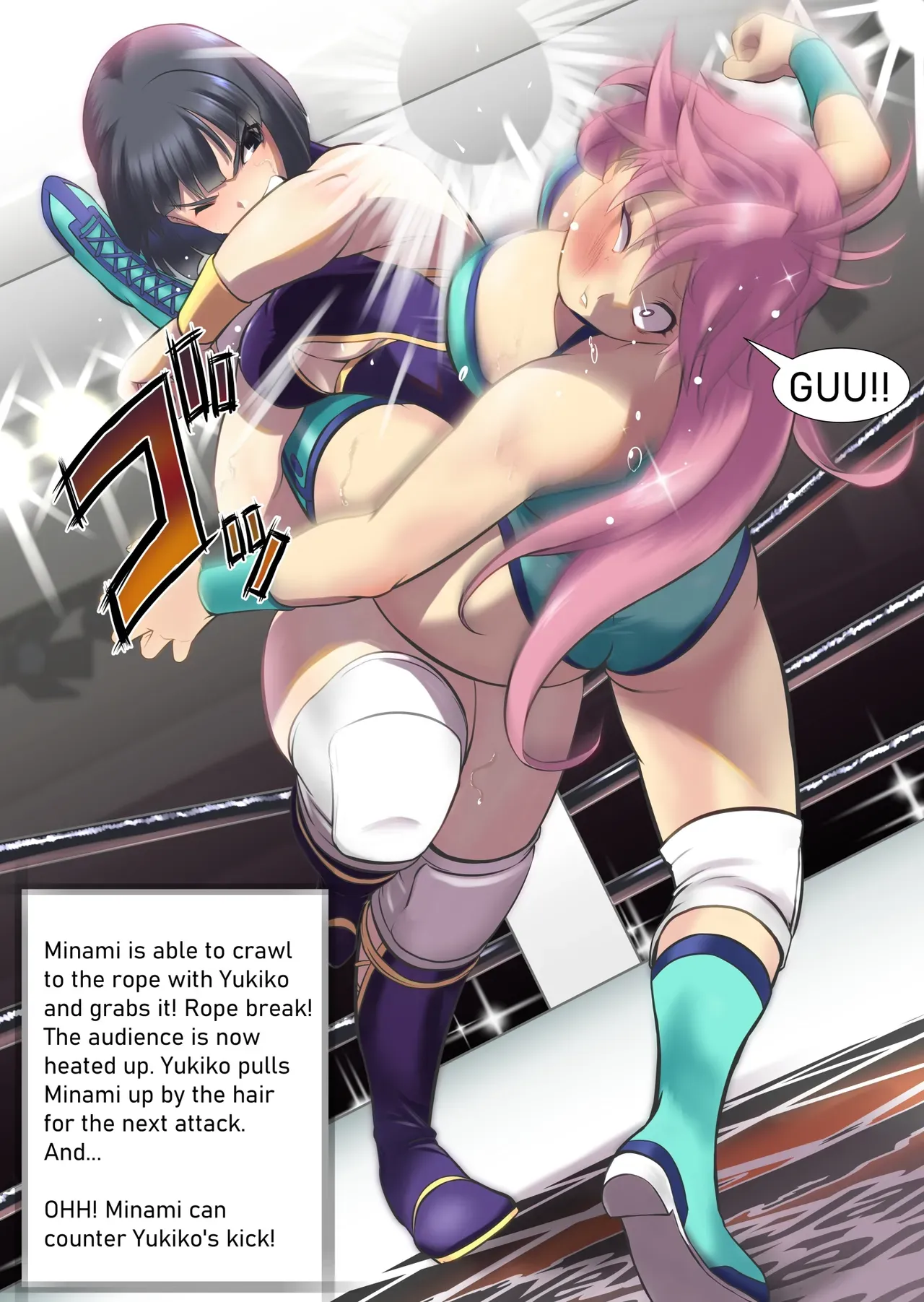 Wrestle Showdown! -Ice Angel- - Page 9