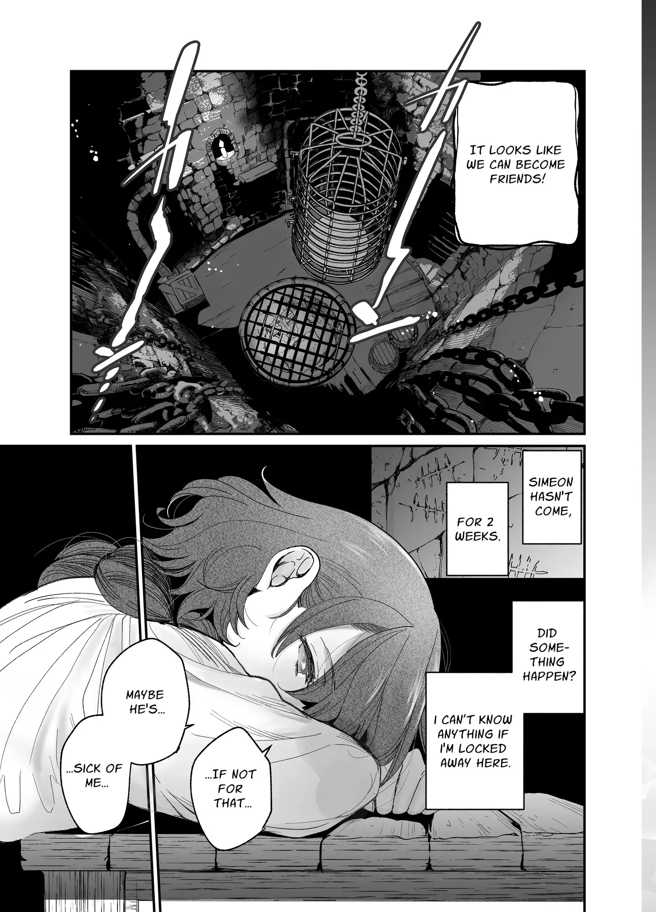 [Toko-ya (Kitoen)] Shikei Senkoku Sareta Kenjo ga Kiraware Ouji ni Dekiai Sarete, Shiawase ni Naru made no Monogatari Chuuhen | The Condemned Wise Woman and The Loathsome Prince Who Adores Her 2[Digital][English][kanzou] - Page 10
