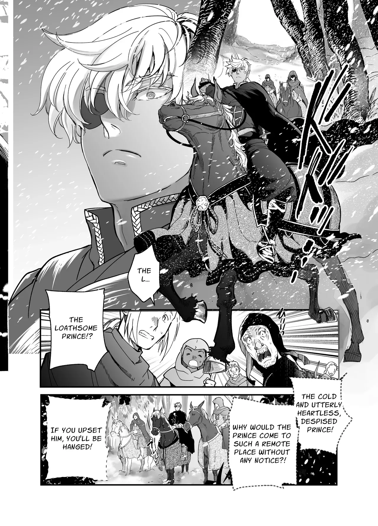 [Toko-ya (Kitoen)] Shikei Senkoku Sareta Kenjo ga Kiraware Ouji ni Dekiai Sarete, Shiawase ni Naru made no Monogatari Chuuhen | The Condemned Wise Woman and The Loathsome Prince Who Adores Her 2[Digital][English][kanzou] - Page 5