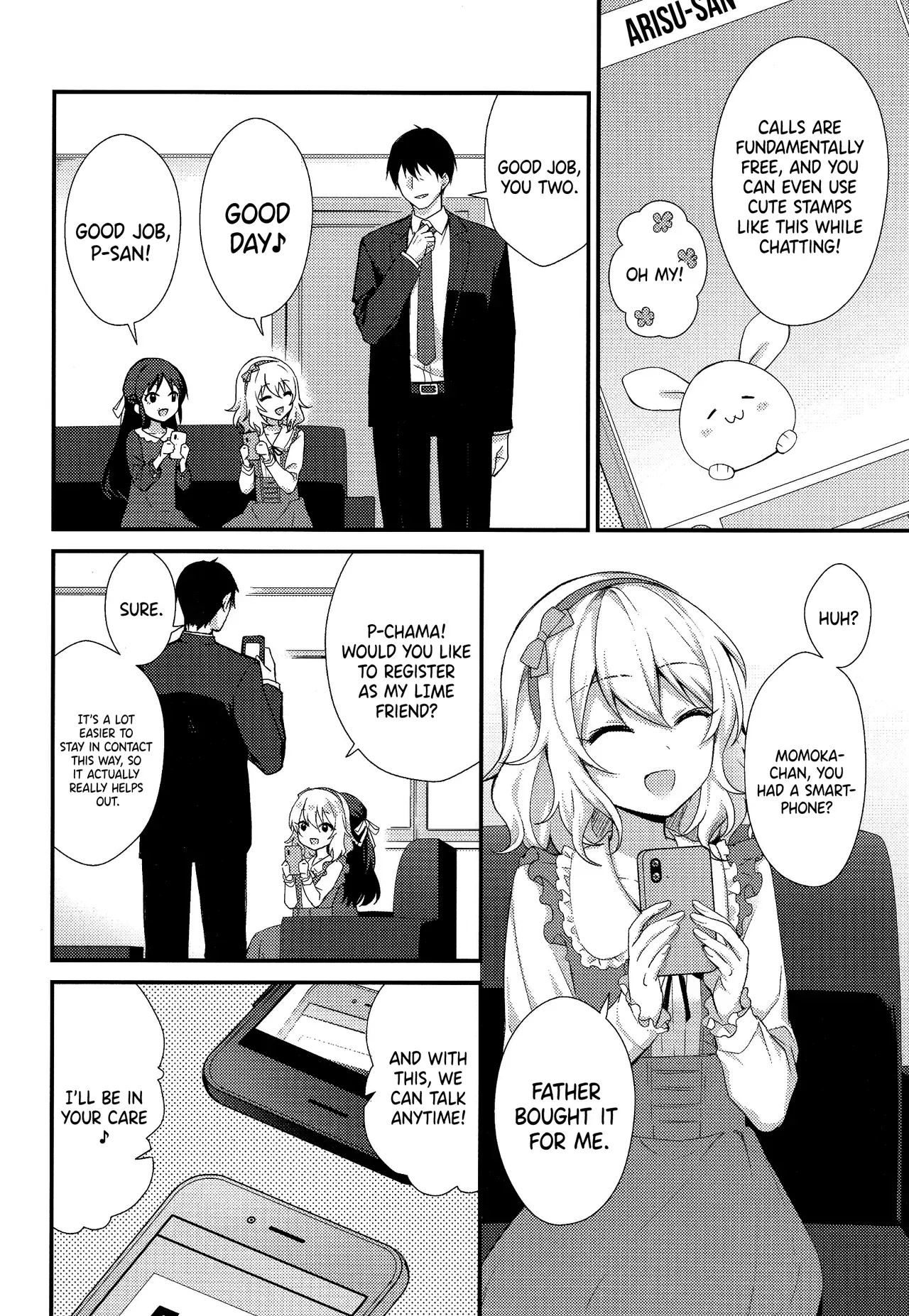 (C101) [Rabbit-trèfle (Yuiazu Nanoha)] Momoka no Yuuwaku / Momoka's Seduction (THE IDOLM@STER CINDERELLA GIRLS) [English] {Doujins.com} - Page 3