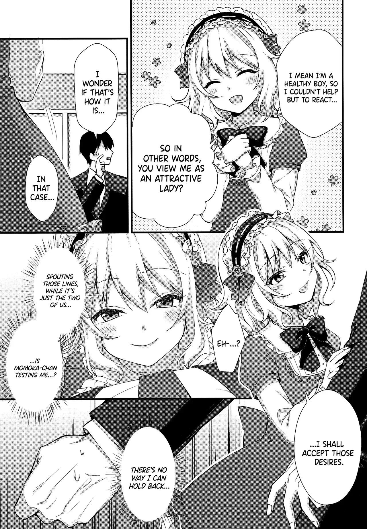 (C101) [Rabbit-trèfle (Yuiazu Nanoha)] Momoka no Yuuwaku / Momoka's Seduction (THE IDOLM@STER CINDERELLA GIRLS) [English] {Doujins.com} - Page 6