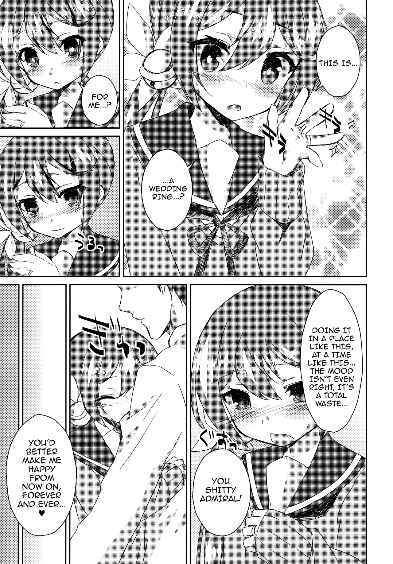 [Nagashi Soumen (Yuzaki)] Watashi o Juubun Shiawase ni Shinasai! | Make Me Very Happy! (Kantai Collection -KanColle-) [English] {Doujins.com}  [Digital] - Page 10