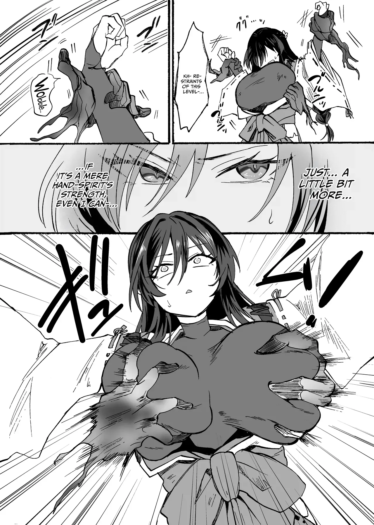 [Umebatake (Mozuku)]Reishou Jiken ~Taimashi Momiji Tsubaki no Baai /  Supernatural Incident ~ Exorcist Momiji Tsubaki's Case [English] {Doujins.com} - Page 10