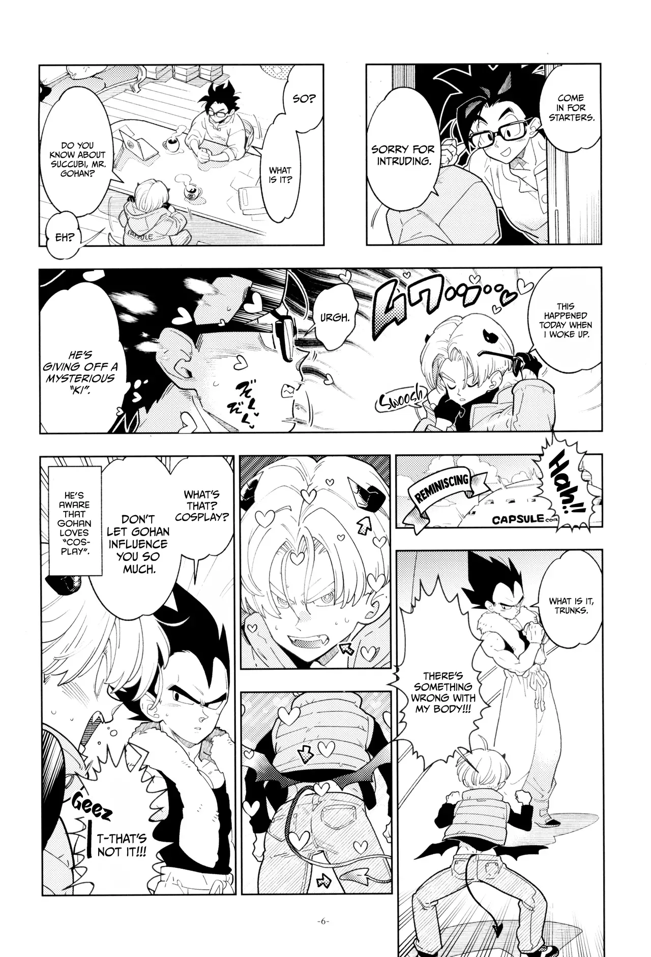 [Article 60 of Criminal Code (Shuhan)] Torankusu kun sakyubasu ni naru (Dragon Ball Z) - Page 6