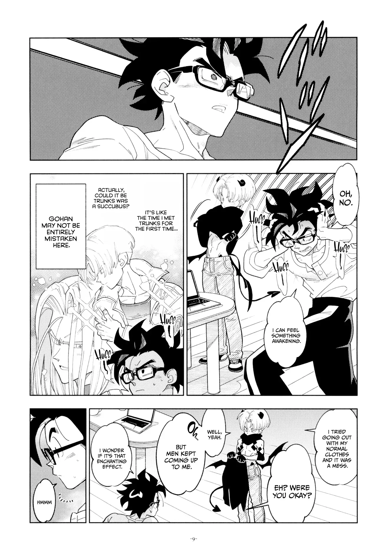 [Article 60 of Criminal Code (Shuhan)] Torankusu kun sakyubasu ni naru (Dragon Ball Z) - Page 9