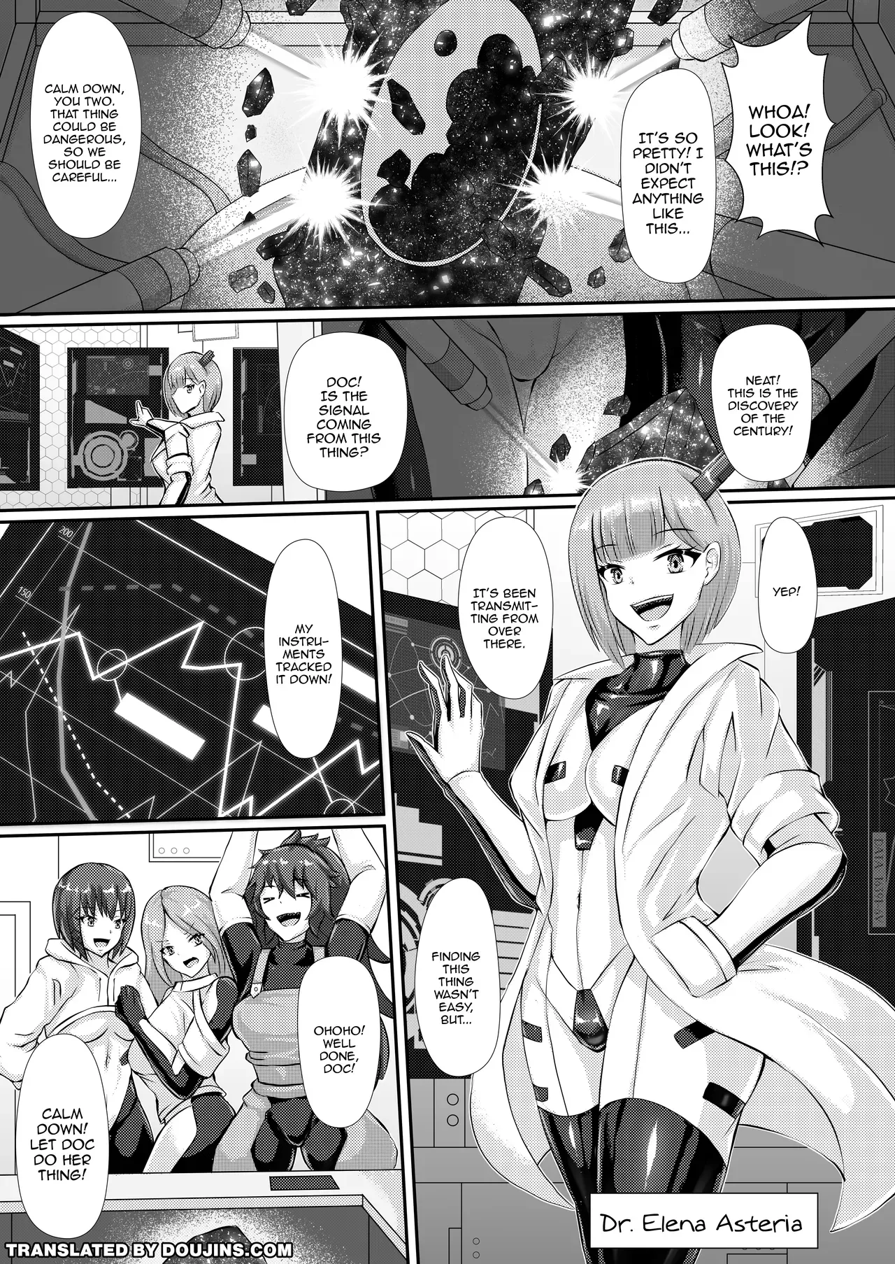[Haitoku Kenkyuujo (Kuro Yoroi)] With Love from the Dwarf Star / With Love from the Dwarf Star  [Digital] [English] {Doujins.com} - Page 2