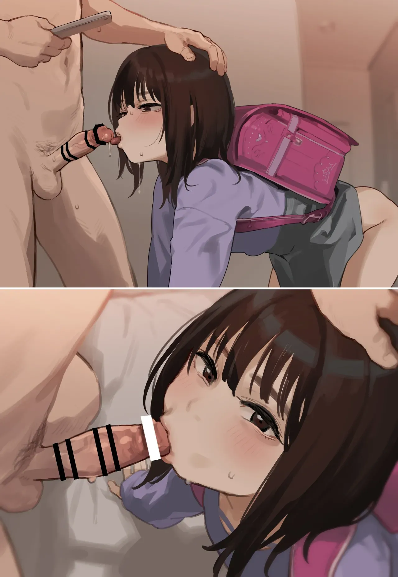A certain schoolgirl's POV sex illustration (Atte Nanakusa) - Page 9
