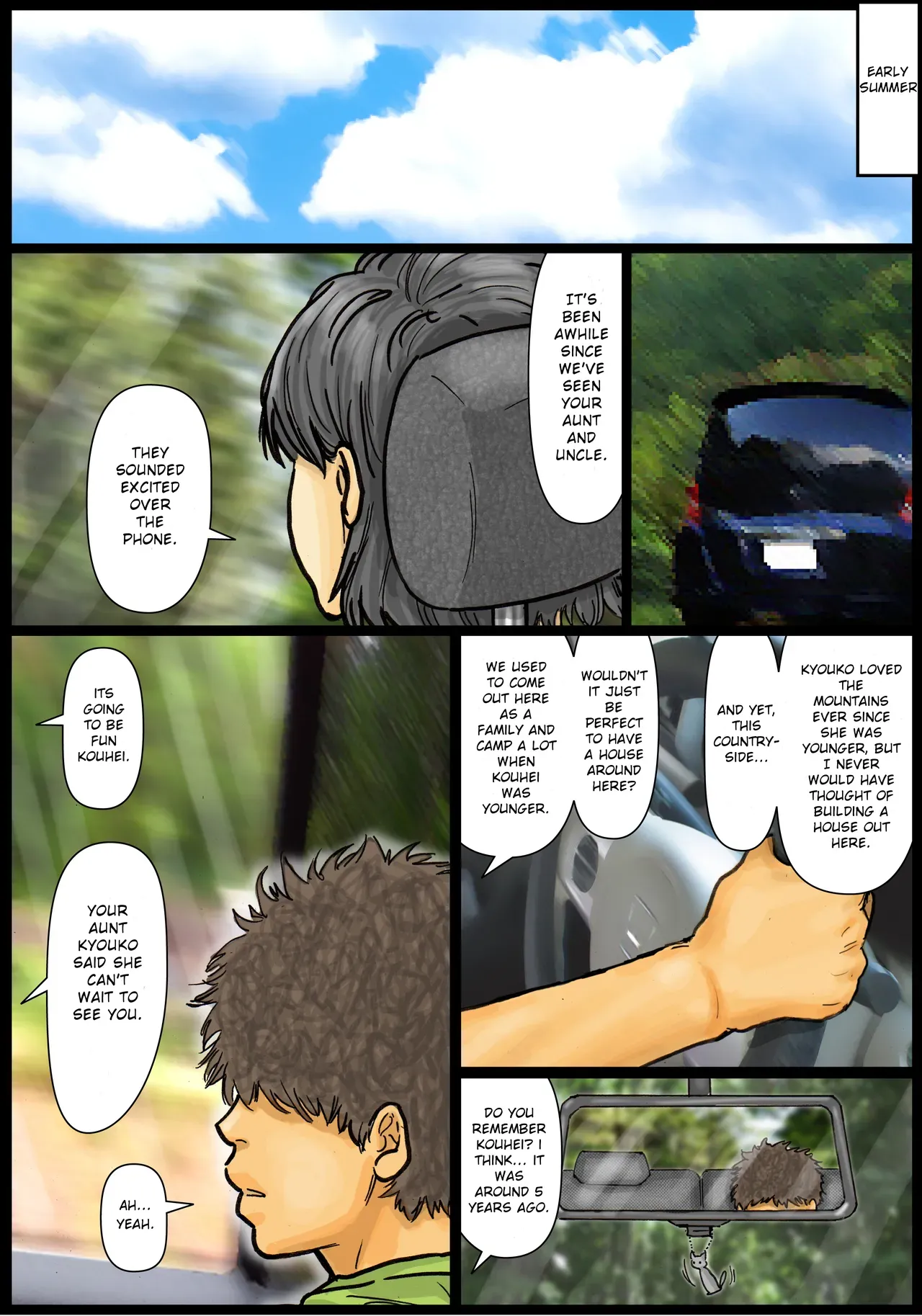[Kuroneko Smith] My Aunt's Body is Irresistible. ~Her Hole is the Best~ Part 01 [English] - Page 2