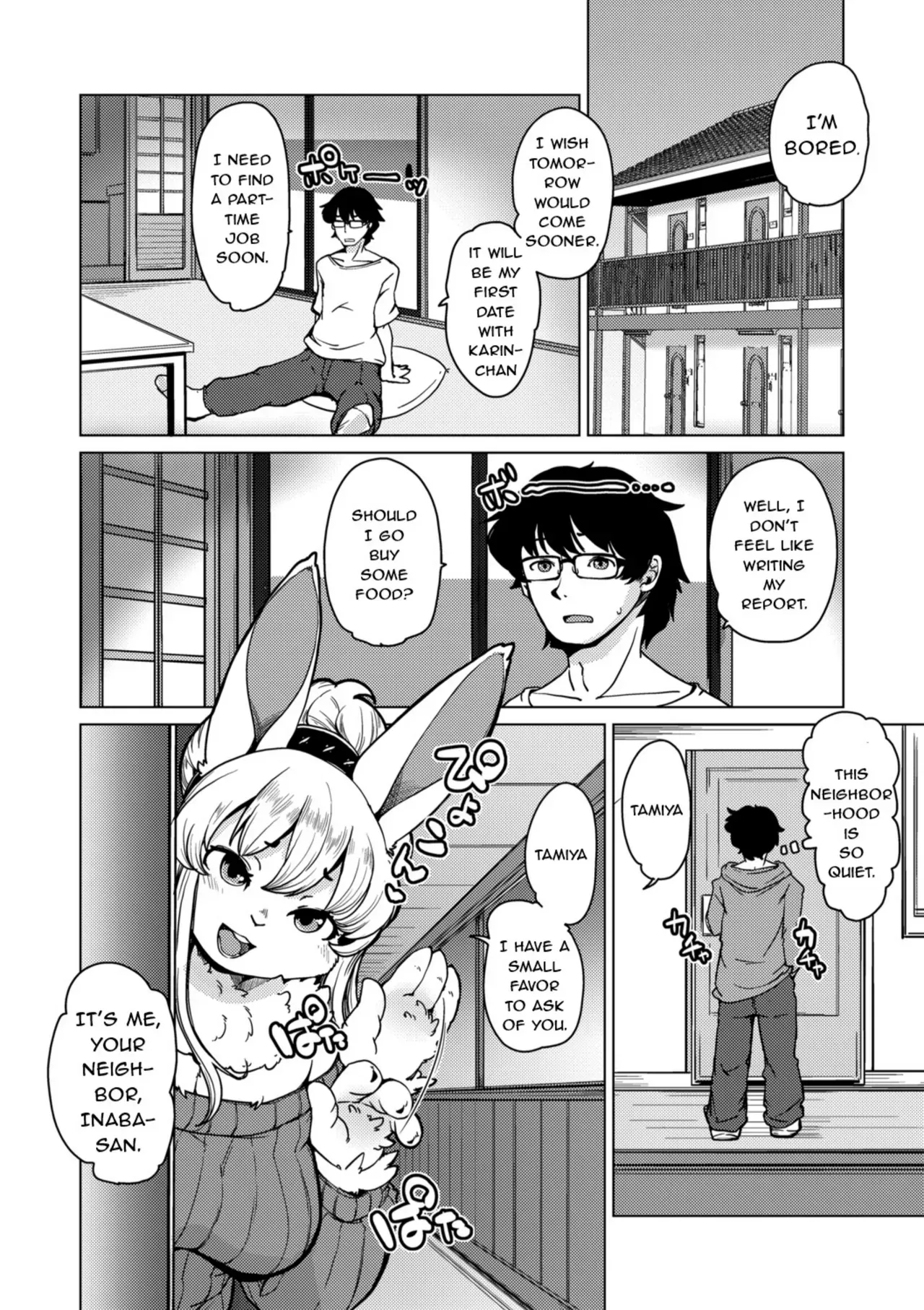[Setouchi Kurage] Juujin Apart Tokoharusou e Youkoso! | Welcome to the Tokoharu Beastfolk Apartment! (Ch. 1) [English] [Decensored] [Horny-_-TnT] - Page 7