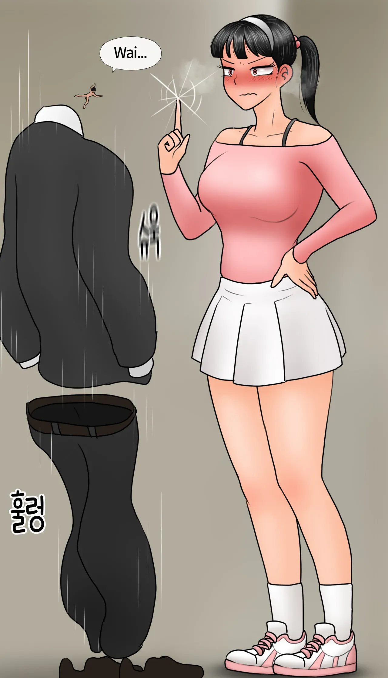 [Philia-DeviantArt] 축소화 능력을 가진 여친한테 밟히는 만화 Shirinked by GF [English] - Page 5