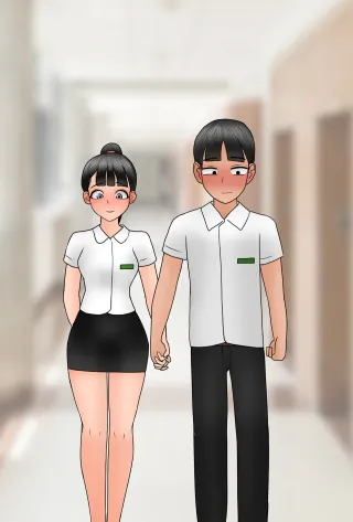 [Philia-DeviantArt] 커진 여친 Girlfriend has grown up [English] cover