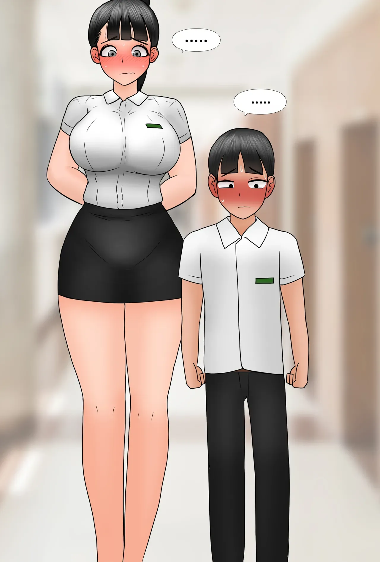 [Philia-DeviantArt] 커진 여친 Girlfriend has grown up [English] - Page 7