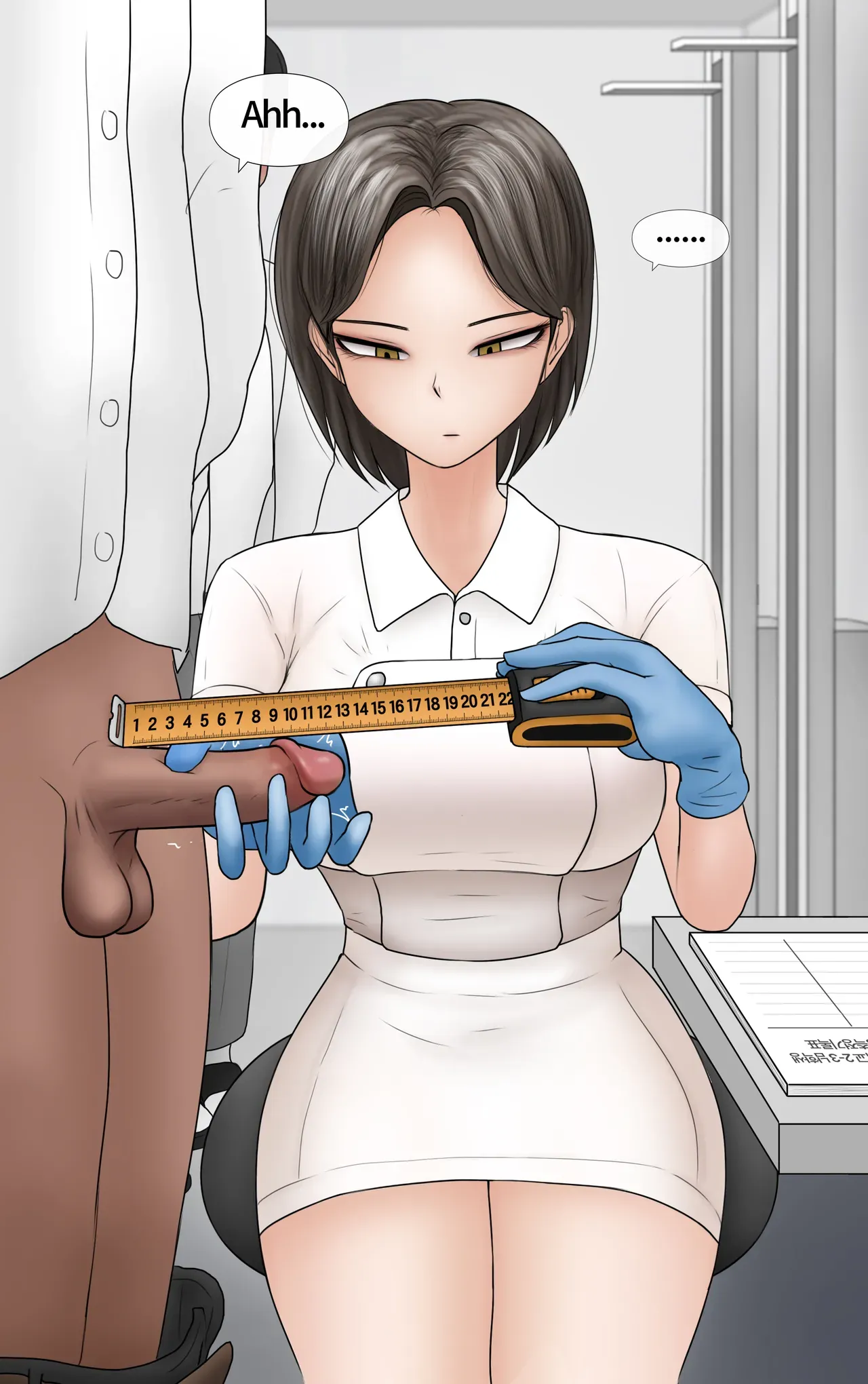 [Philia-DeviantArt] 쿨계 간호사 여친이 내 작은 꼬추를 너무 좋아함 Cool nurse GF obsessed my tiny dick [English] - Page 6