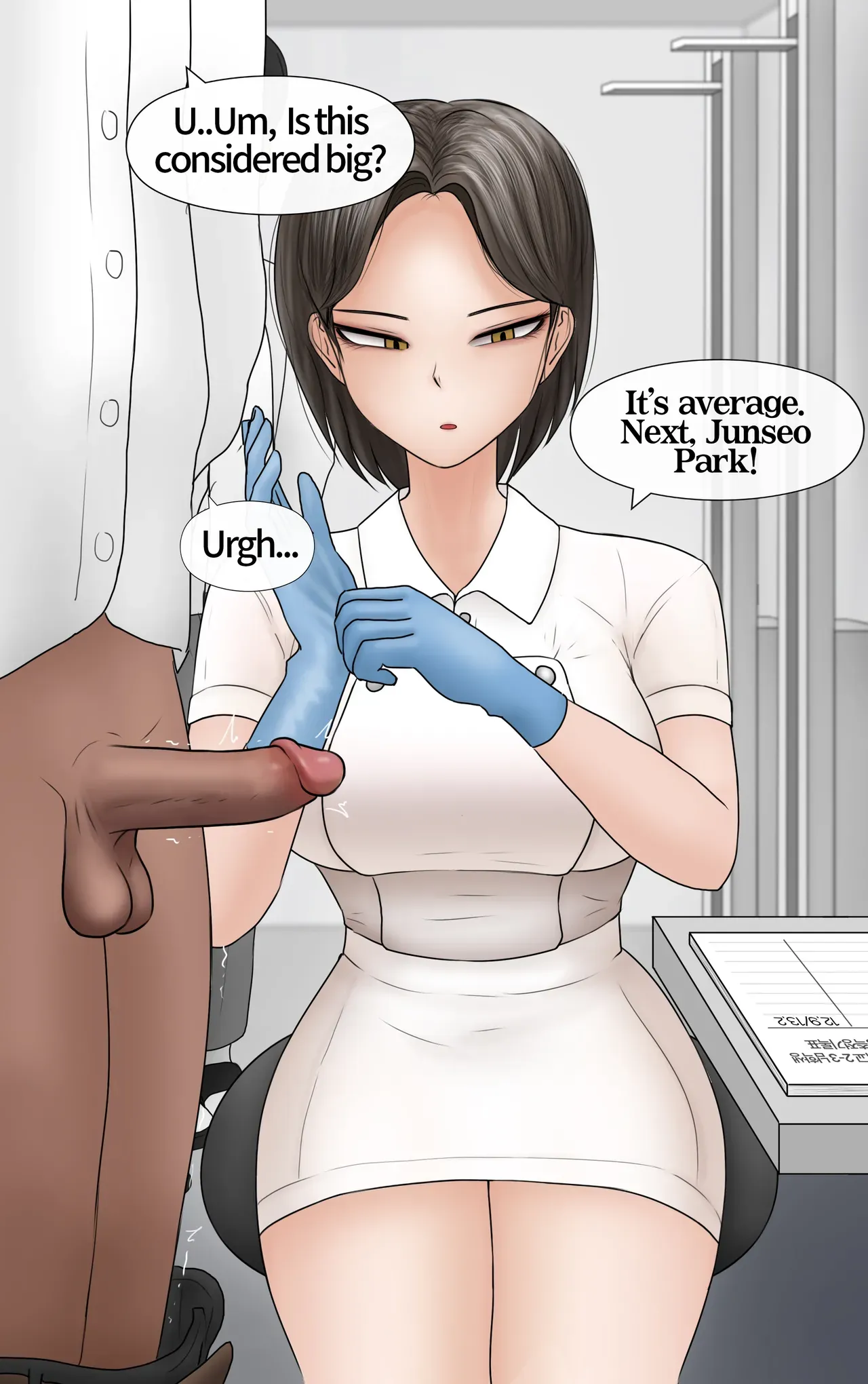 [Philia-DeviantArt] 쿨계 간호사 여친이 내 작은 꼬추를 너무 좋아함 Cool nurse GF obsessed my tiny dick [English] - Page 9