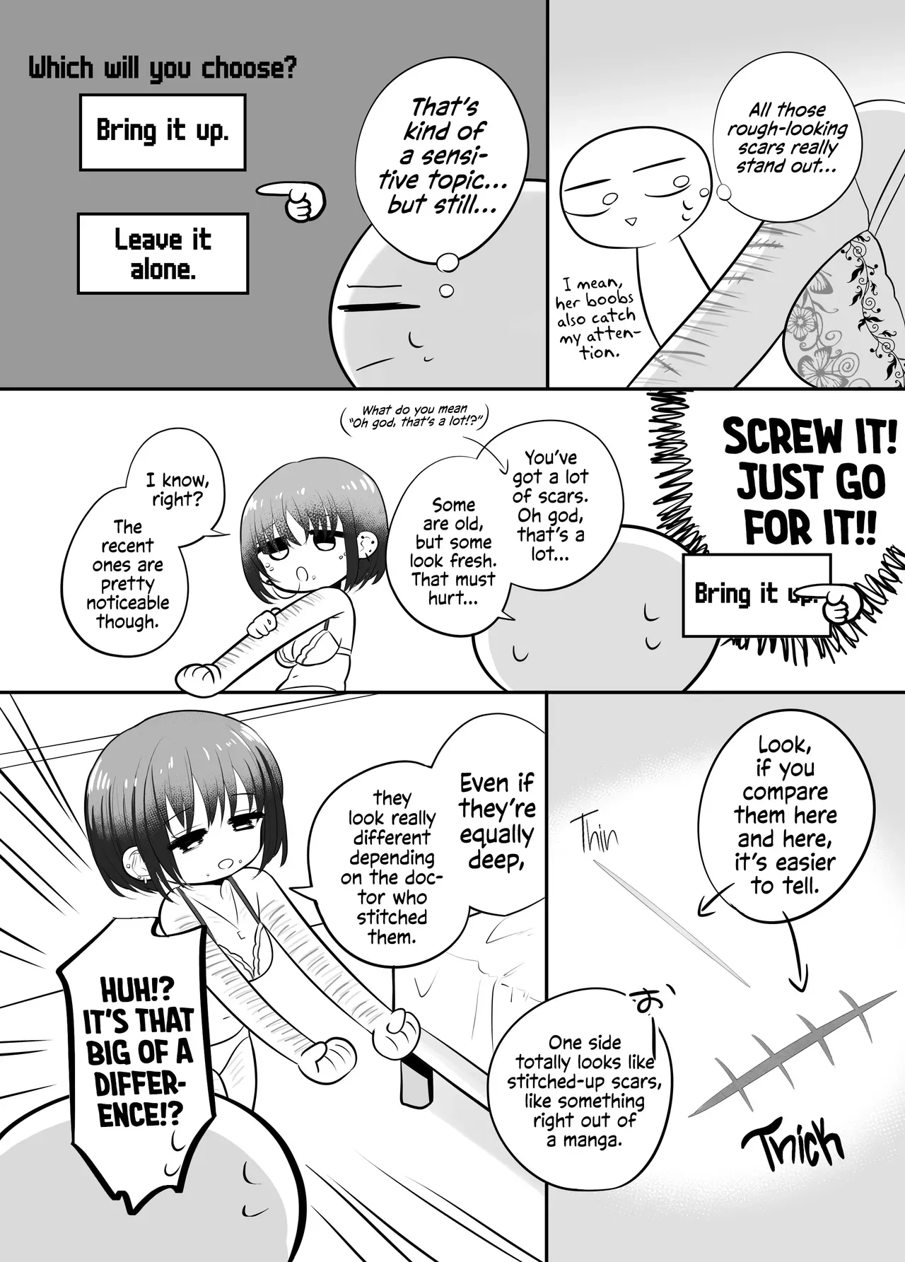 [Ricochet] Menhera Chanto Ecchina Koto Shita Manga | A Manga About Having Sex with a Mentally Unstable Girl [English] [ConTL + u_watanabe] - Page 9