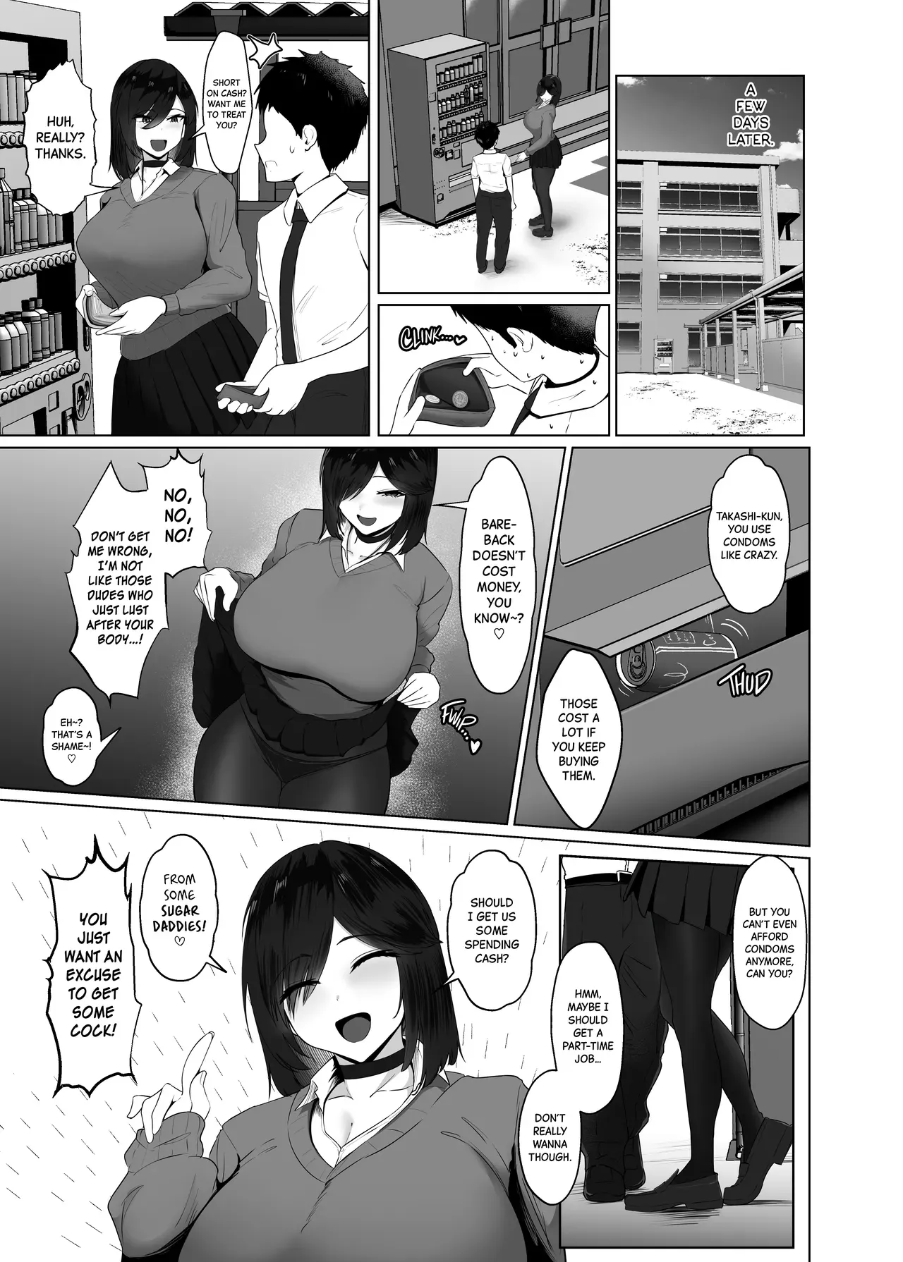 [Jacky (Jakky)] Donna Onegai demo Kiite Kureru Doukyusei to Tsukiattara Noumiso Hakai Sareta Ohanashi 2 | The story of how I was mind fucked when I went out with my classmate that listens to any request 2 (Part 12-14) [English][SFX][JEdits] - Page 4