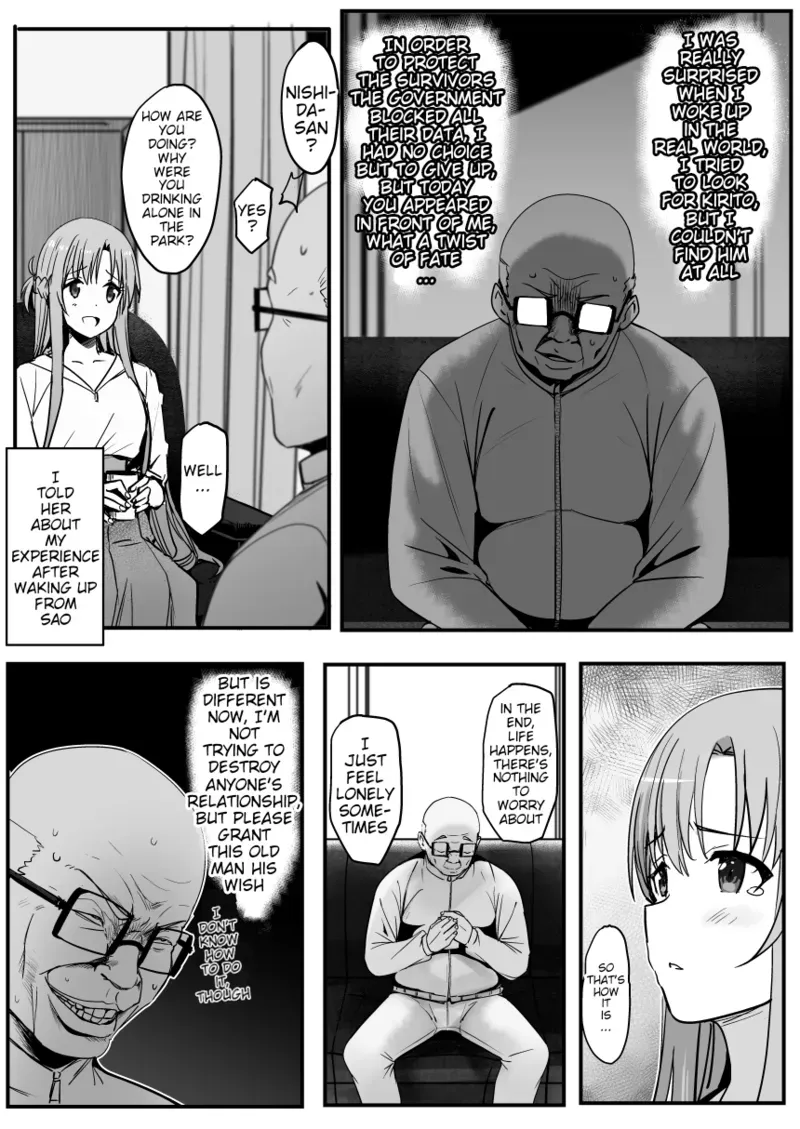 [Oninarasu] Asuna - Nishida 2 (Sword Art Online) [English] (Decensored) - Page 7