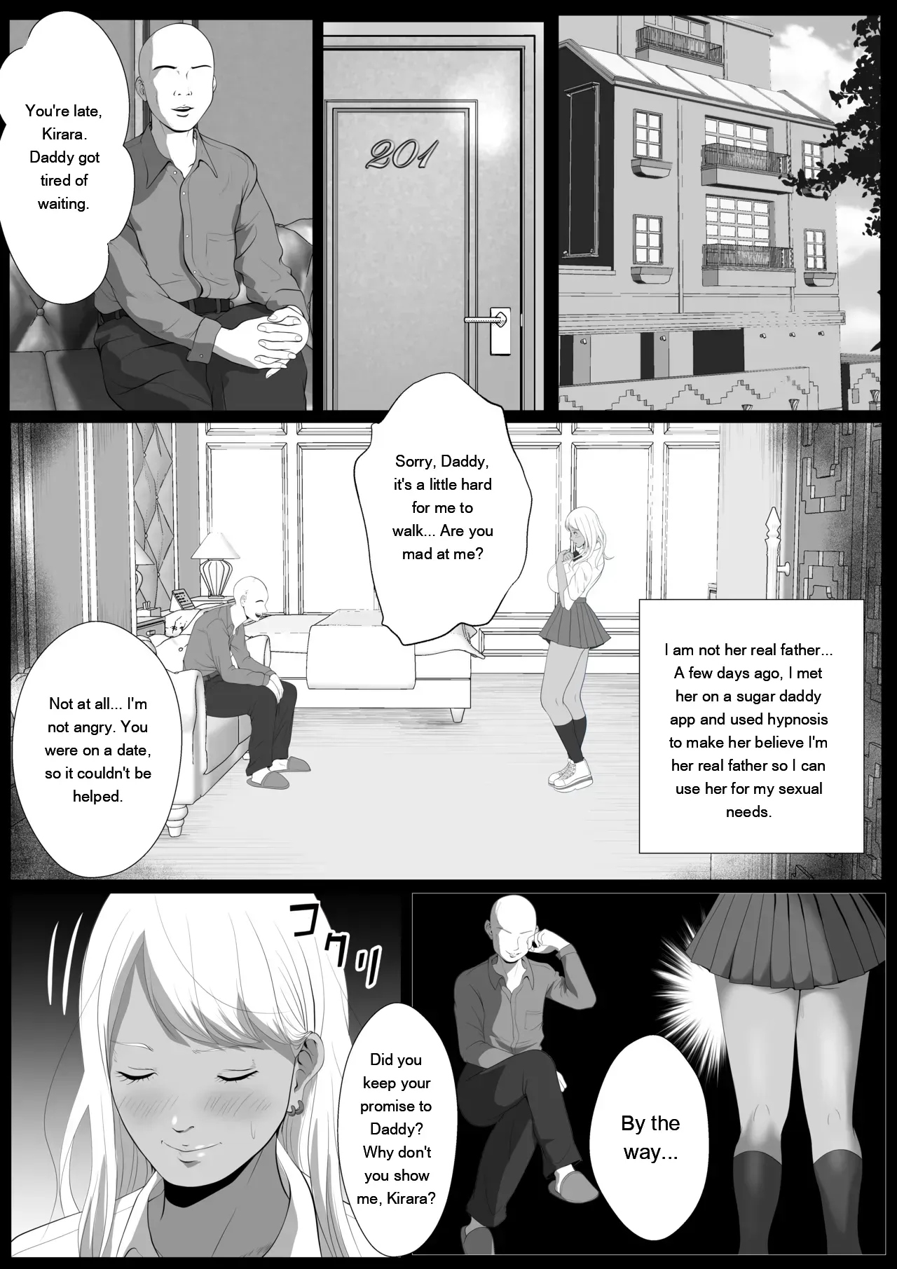[Coela Network] Namaiki na Papakatsu Gal o Nakadashi Suru Houhou Ch. 2 Tachibana Kirara Sono Ni [Eng][MTL] - Page 8