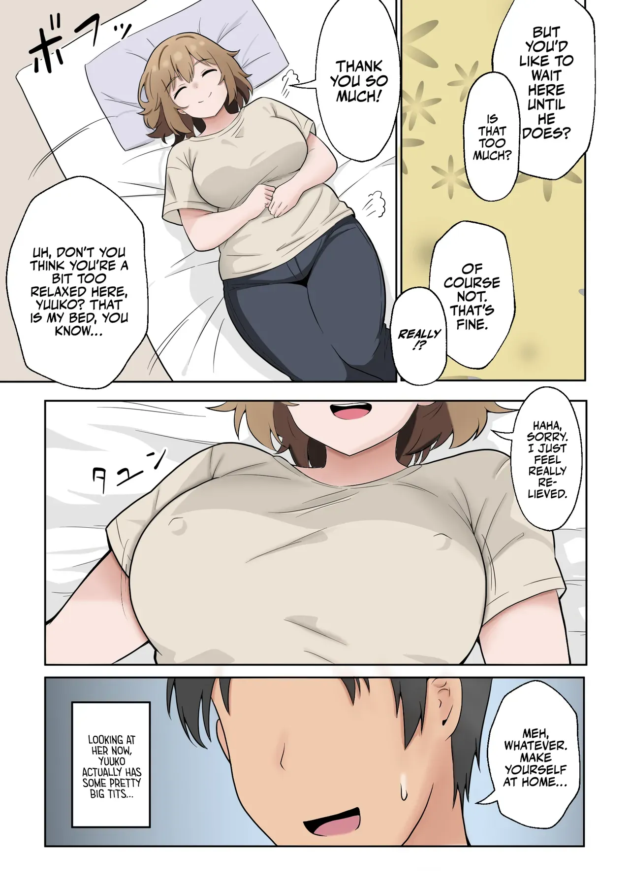 [Ampullaria] Apart no Otonari-san ga Yarasete Kureru Hanashi My Nextdoor Neighbor Let Me Fuck Her [English] [Colorized] - Page 6