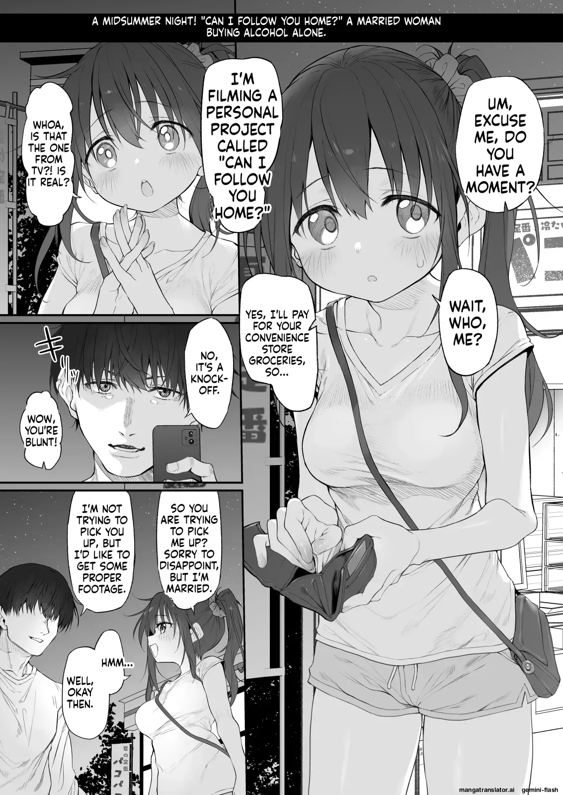 [Marked-two (Suga Hideo)] Uchi, Tsuiteitte Ii desu ka? [English] [MTL] - Page 2