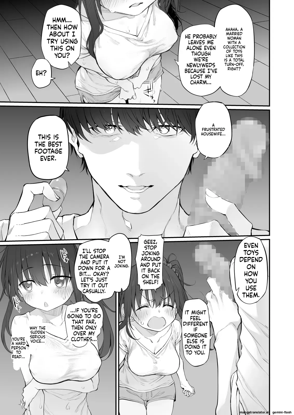 [Marked-two (Suga Hideo)] Uchi, Tsuiteitte Ii desu ka? [English] [MTL] - Page 6